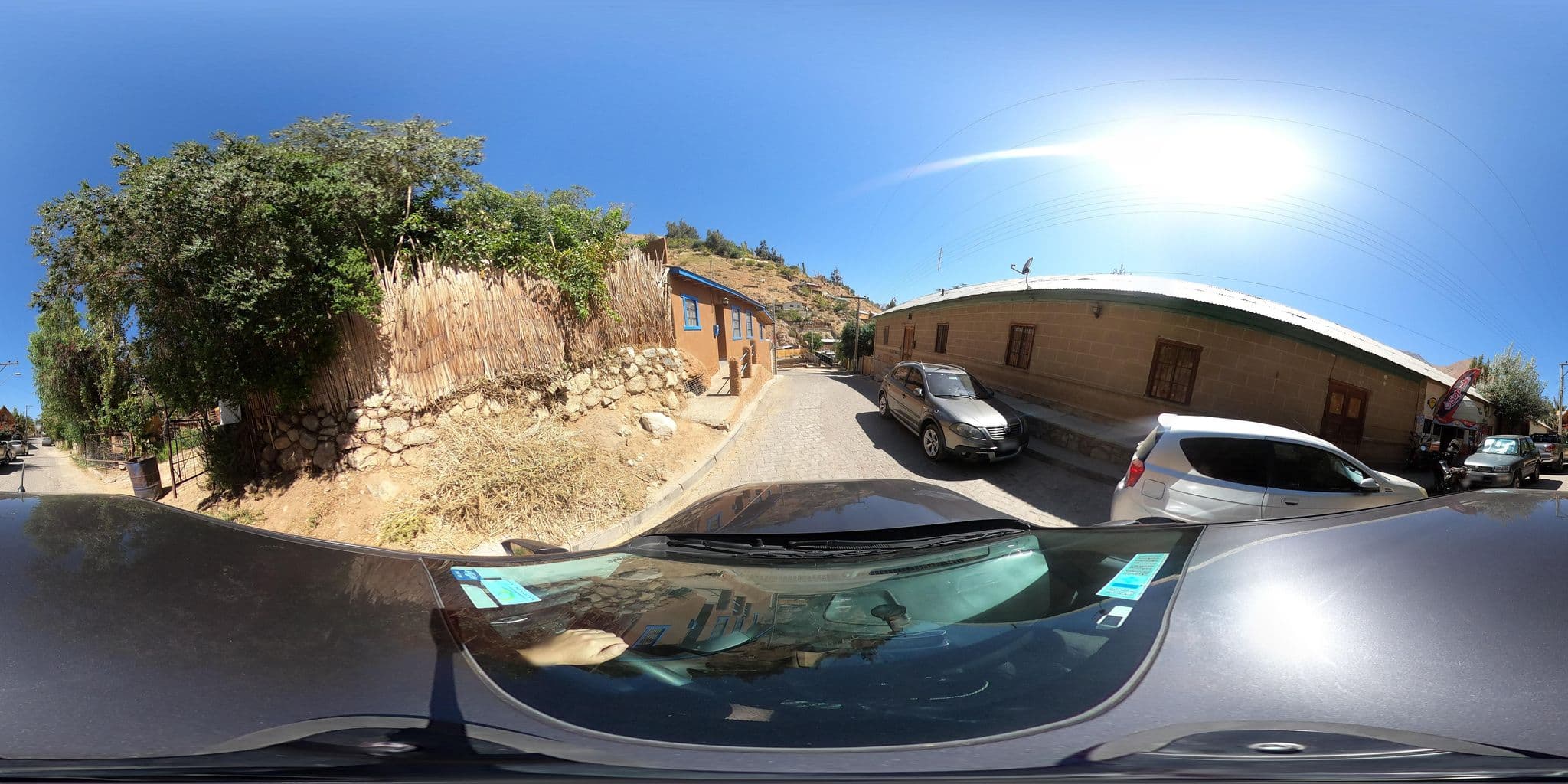 Street view near Camping Rancho Rodriguez, Paiguano — © Kaart_Local (CC BY-SA · Mapillary)