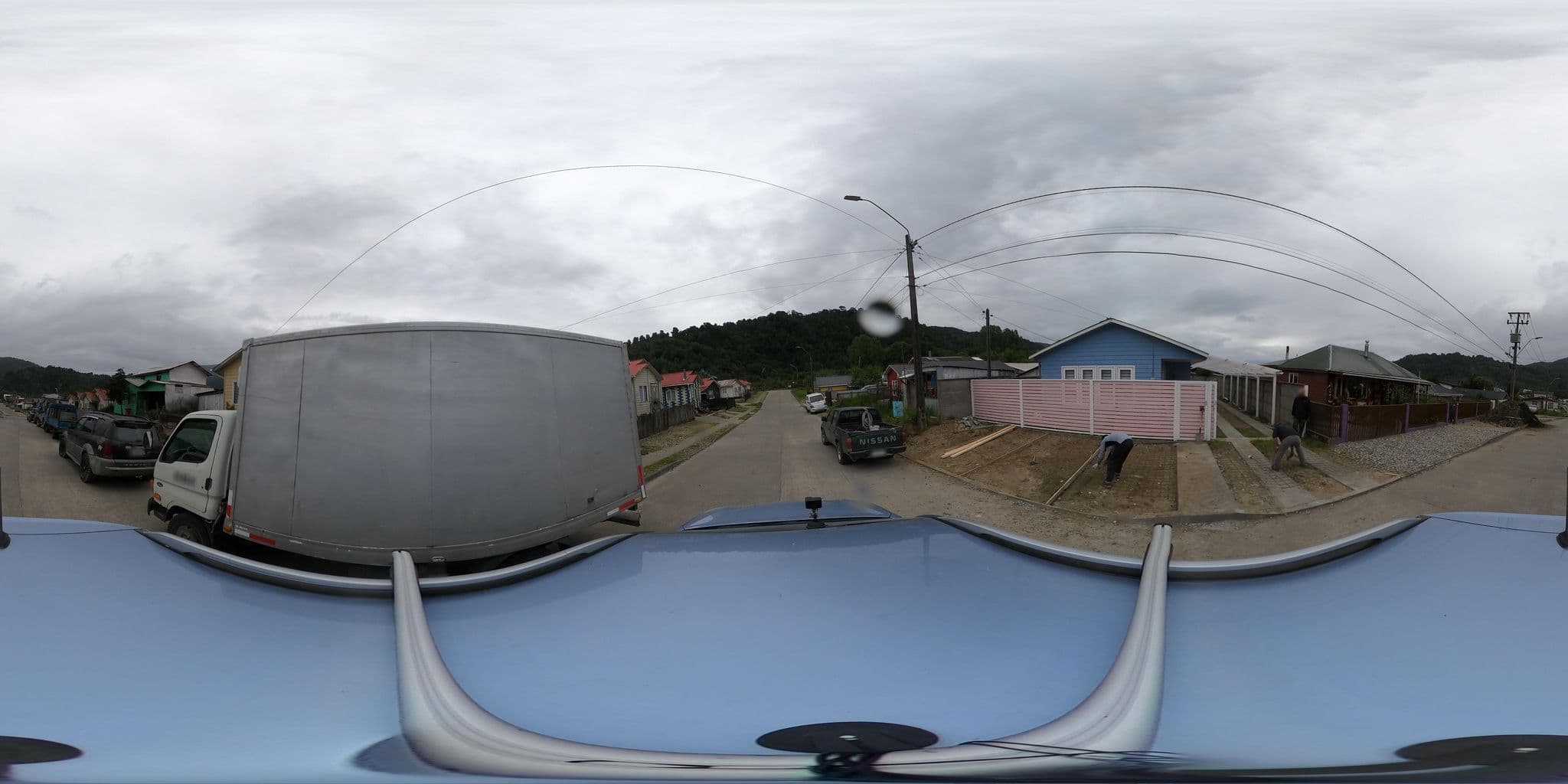 Street view near Hostal Chucaita Puerto Cisnes, Puerto Cisnes — © Kaart_Local (CC BY-SA · Mapillary)