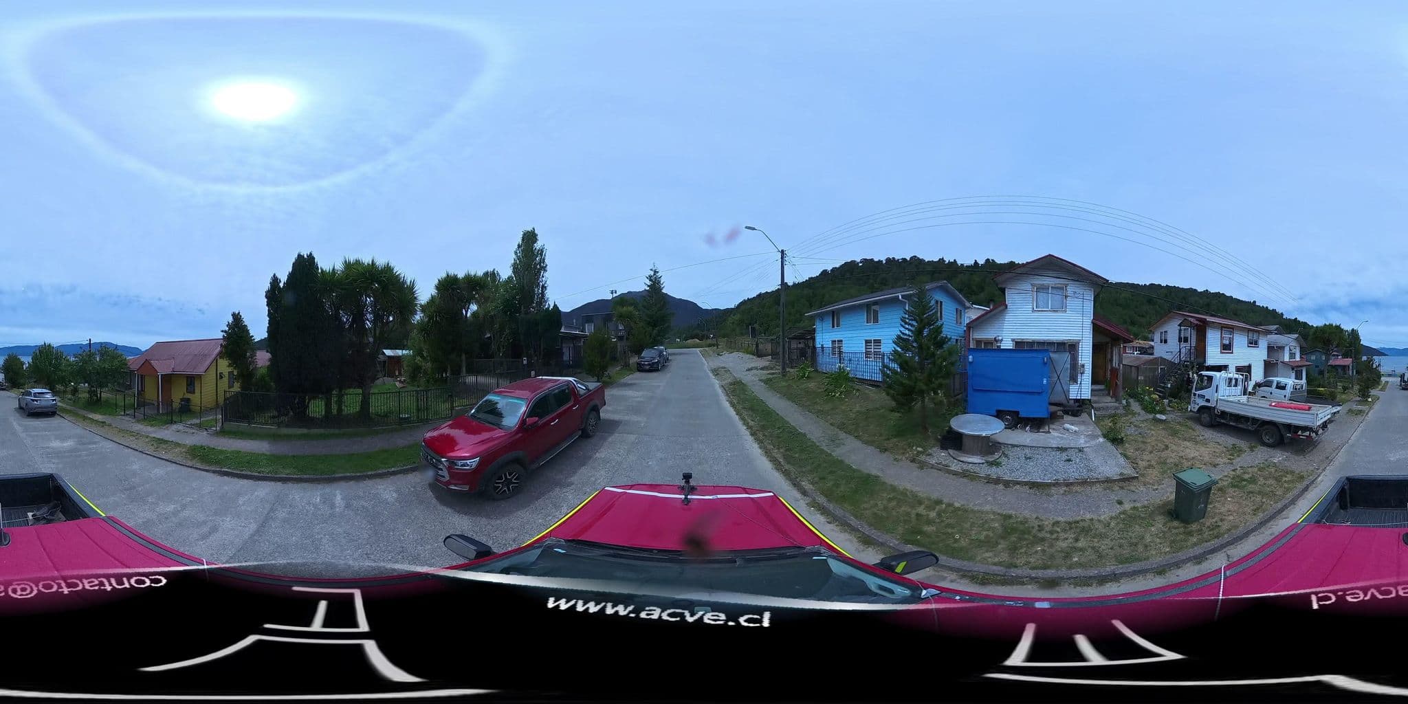 Street view near Hospedaje Los Cipreces, Puerto Cisnes — © contactoacve (CC BY-SA · Mapillary)