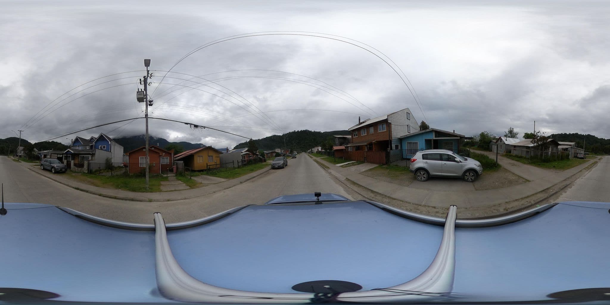Street view near hospedaje alto palena puerto cisnes, Puerto Cisnes — © Kaart_Local (CC BY-SA · Mapillary)