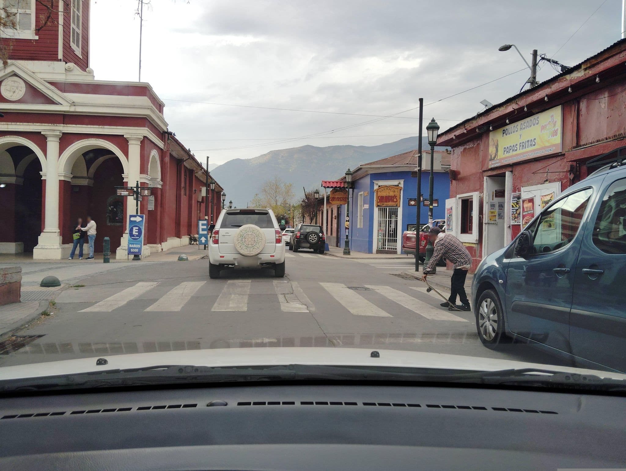 Street view near Hostal Ka-Tul- Ulichen, San José de Maipo — © ariellopez (CC BY-SA · Mapillary)