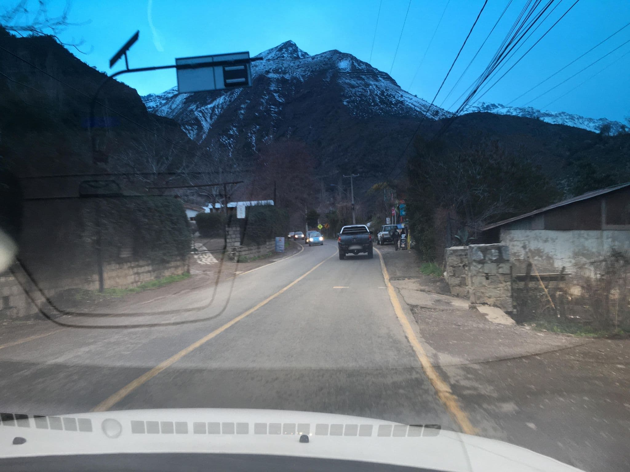 Street view near Casa Icaro, San José de Maipo — © ariellopez (CC BY-SA · Mapillary)