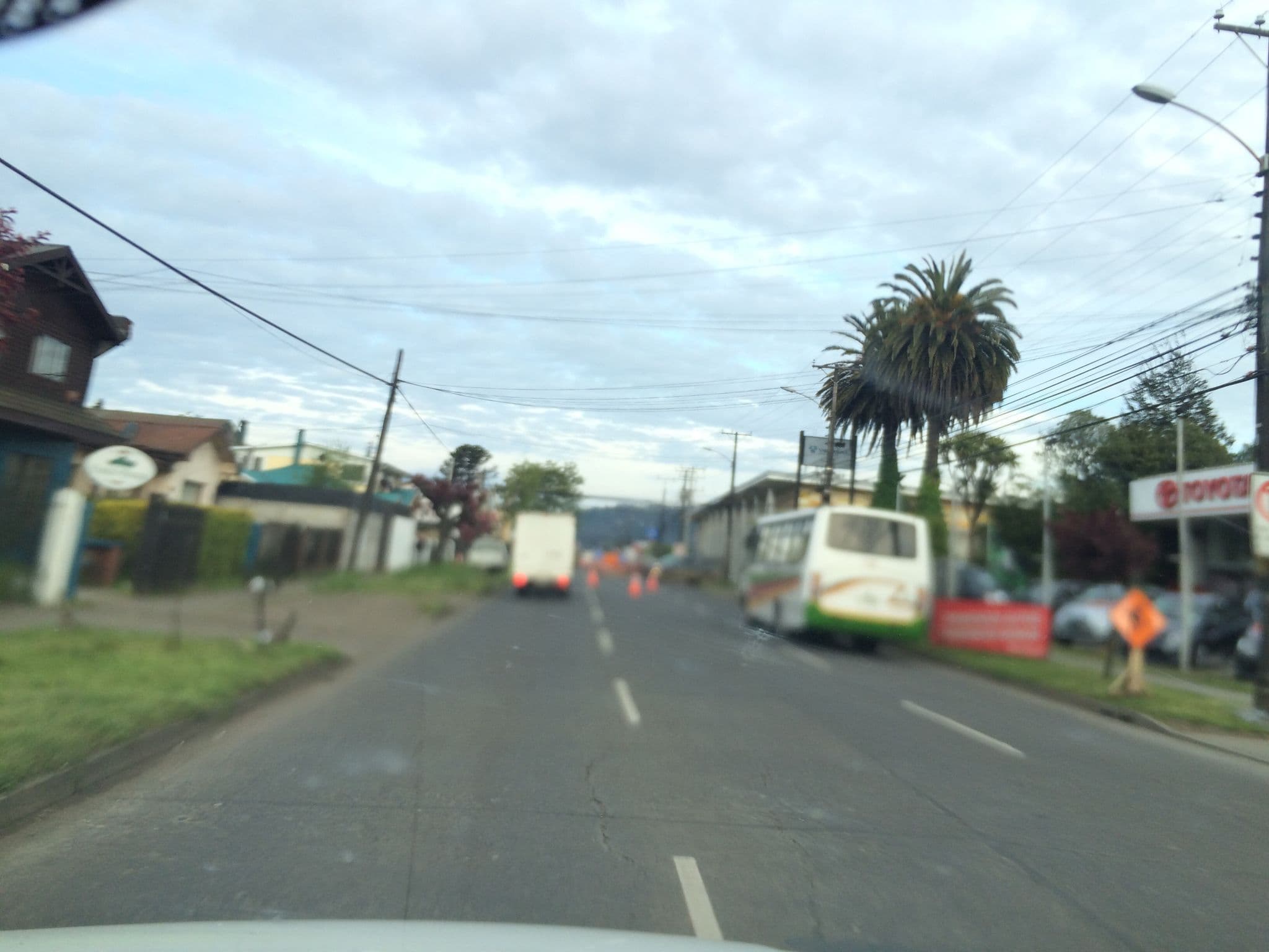 Street view near Hostal del Bosque, Temuco — © tecnicomac (CC BY-SA · Mapillary)