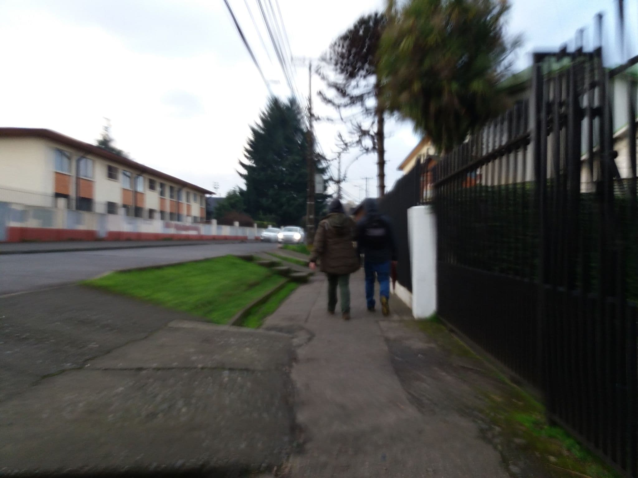 Street view near Hostal Plaza Las Banderas, Temuco — © dalacost (CC BY-SA · Mapillary)