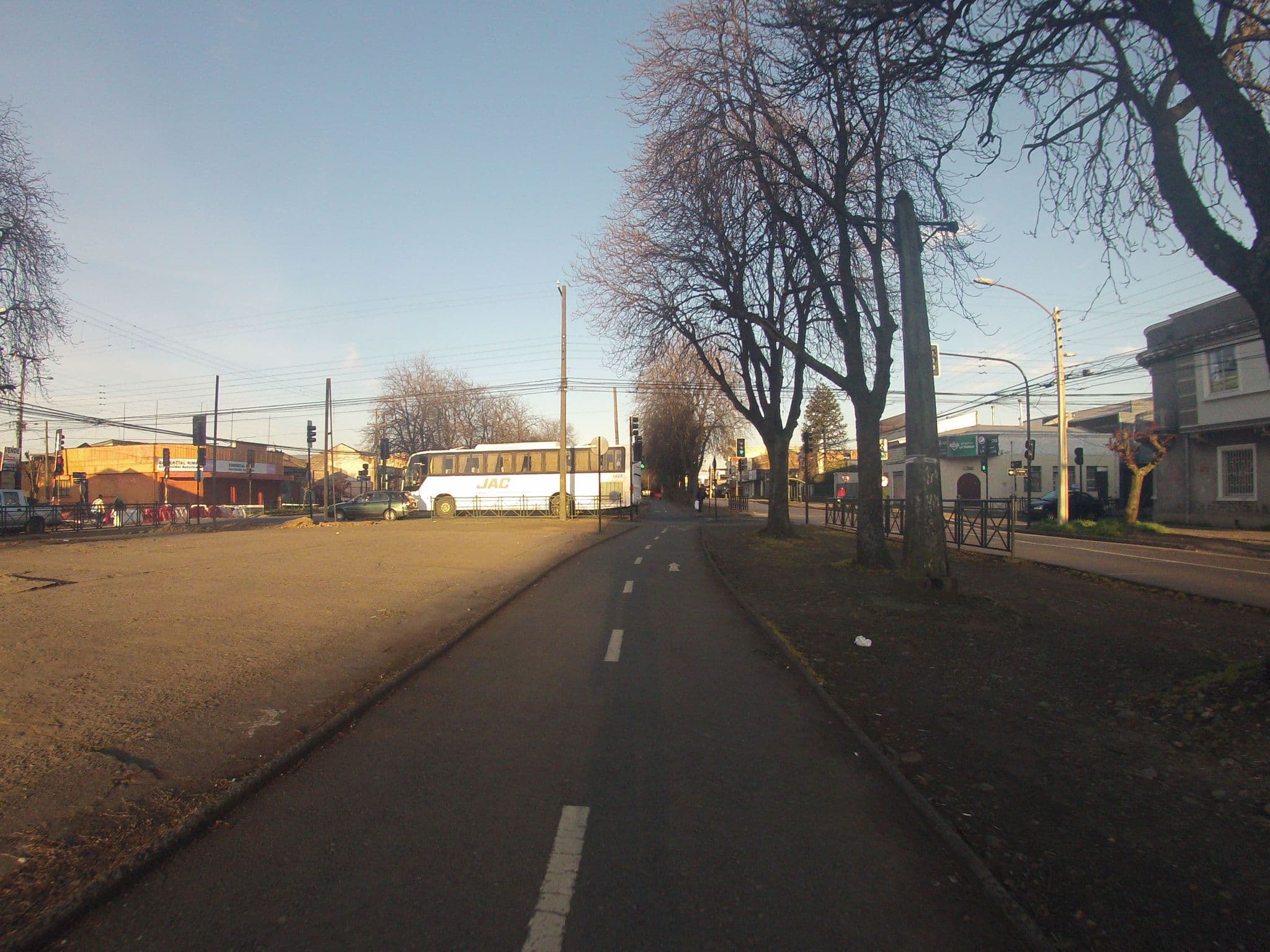 Street view near Buenos Aires Blue Hostal, Temuco — © dalacost (CC BY-SA · Mapillary)