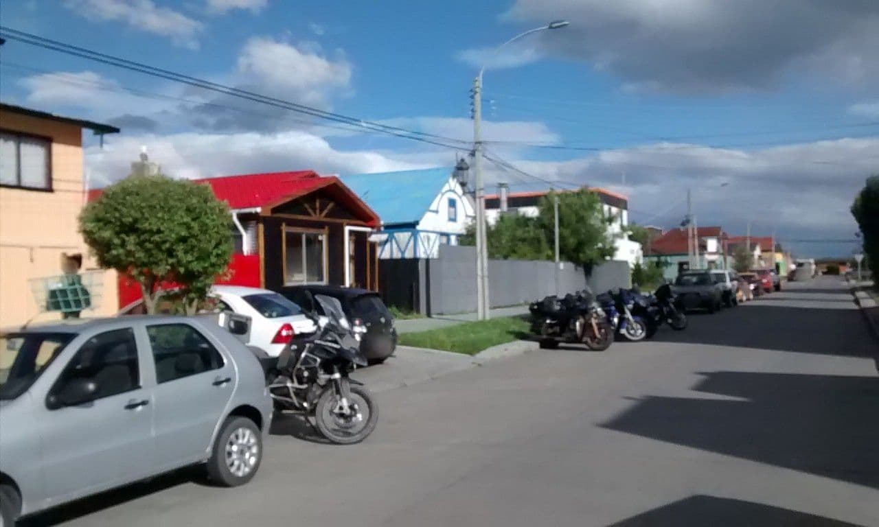 Street view near Gerys, Puerto Natales