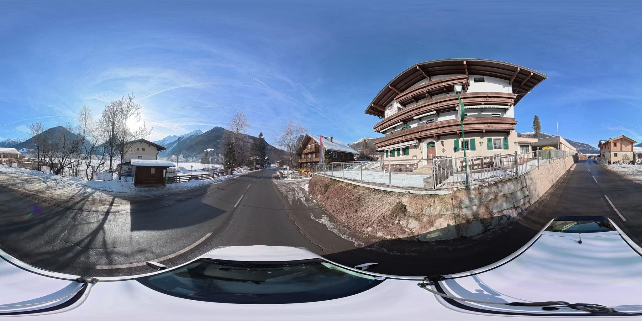 Street view near Hotel Wildrose Bar & Restaurant, Neukirchen am Großvenediger — © osmplus_org (CC BY-SA · Mapillary)