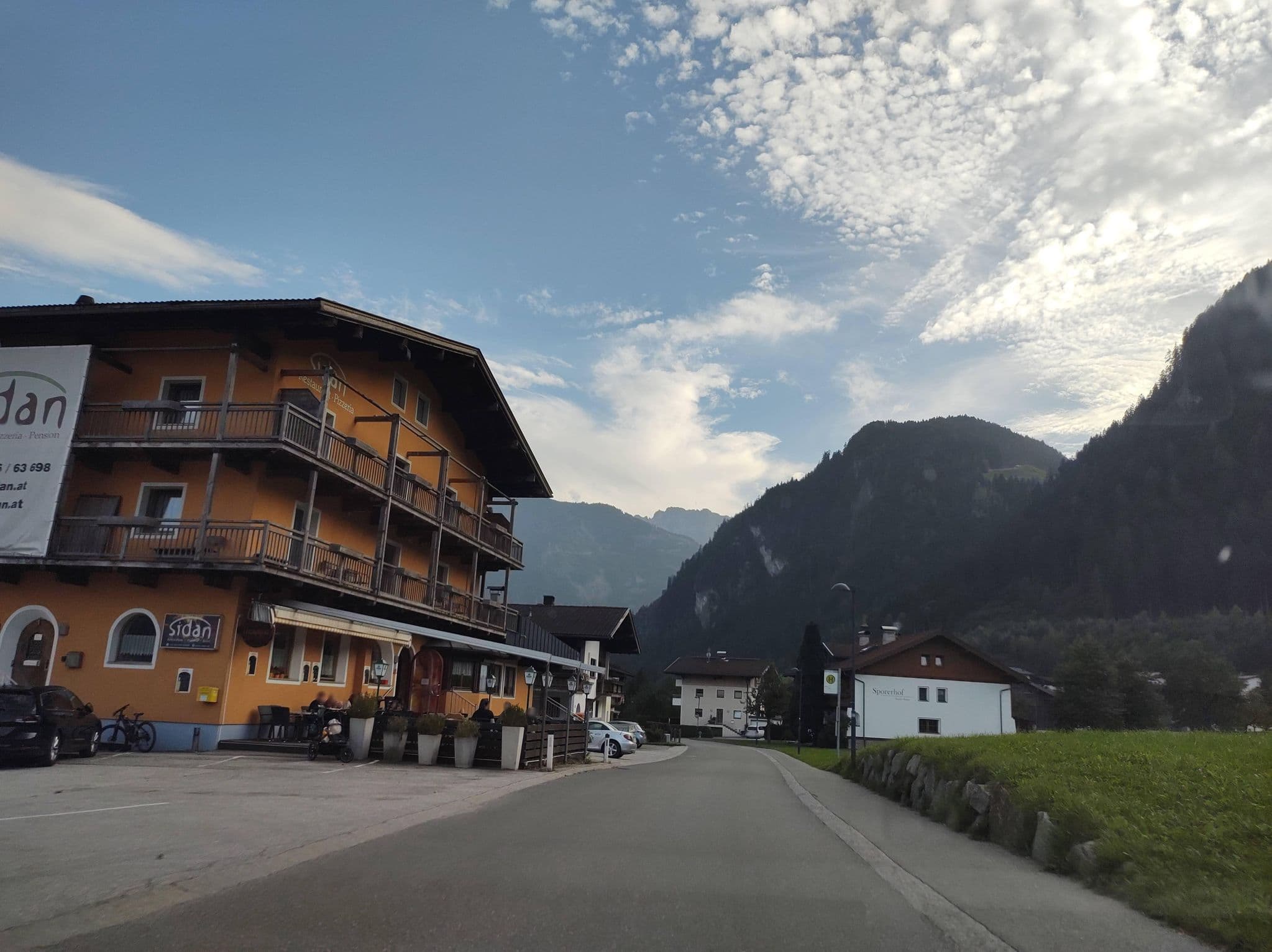 Street view near Hotel Pizzeria Sidan, Schwendau — © thetornado76 (CC BY-SA · Mapillary)