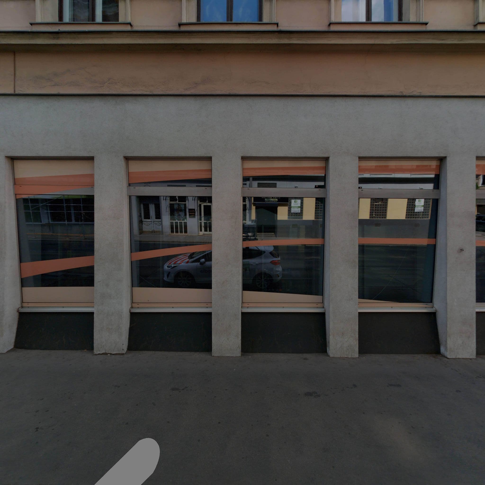 Street view near Aparthotel Residence, Mariahilf — © eliasgander (CC BY-SA · Mapillary)
