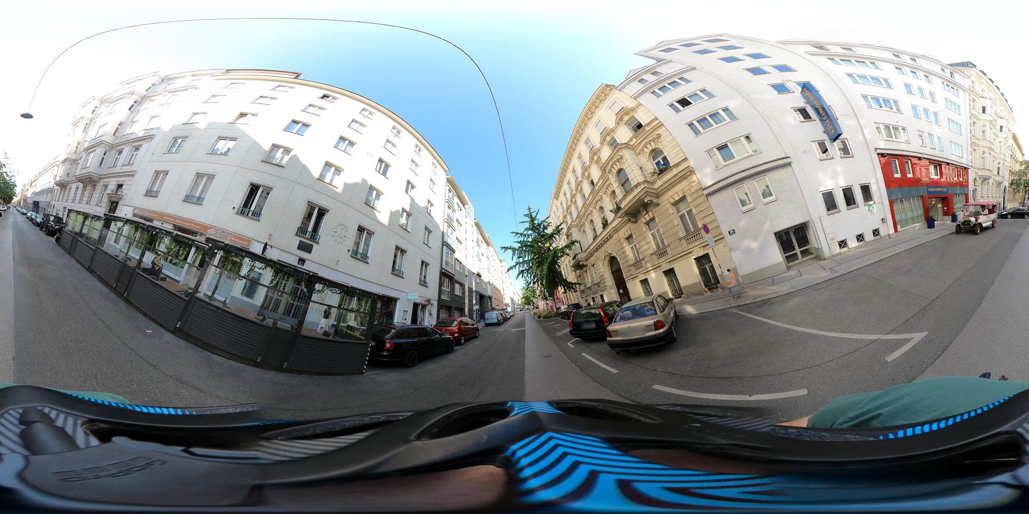 Street view near Four Points Flex by Sheraton Vienna Mariahilf, Mariahilf — © consens_verkehrsplanung (CC BY-SA · Mapillary)