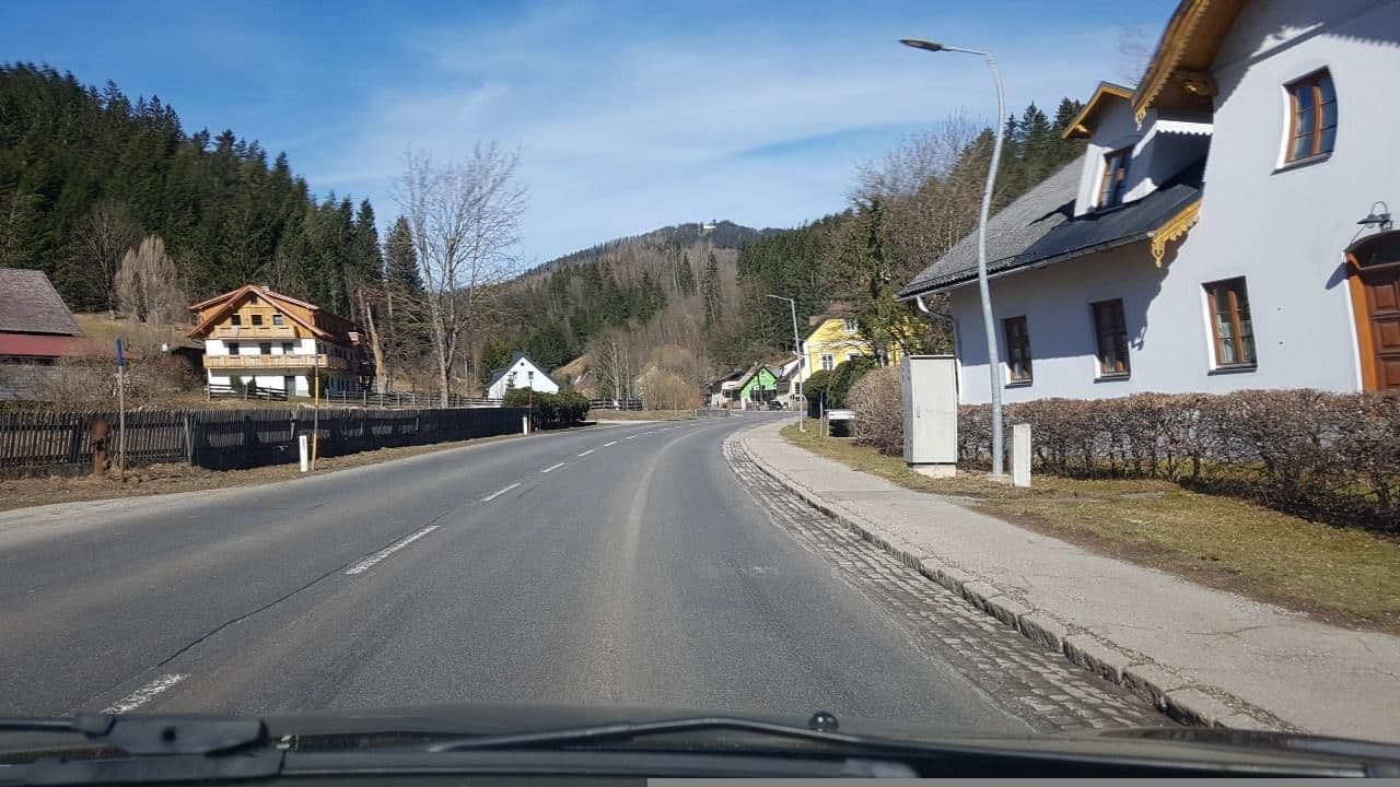 Street view near Ferienwohnung Mariazell, Mariazell — © mik007 (CC BY-SA · Mapillary)