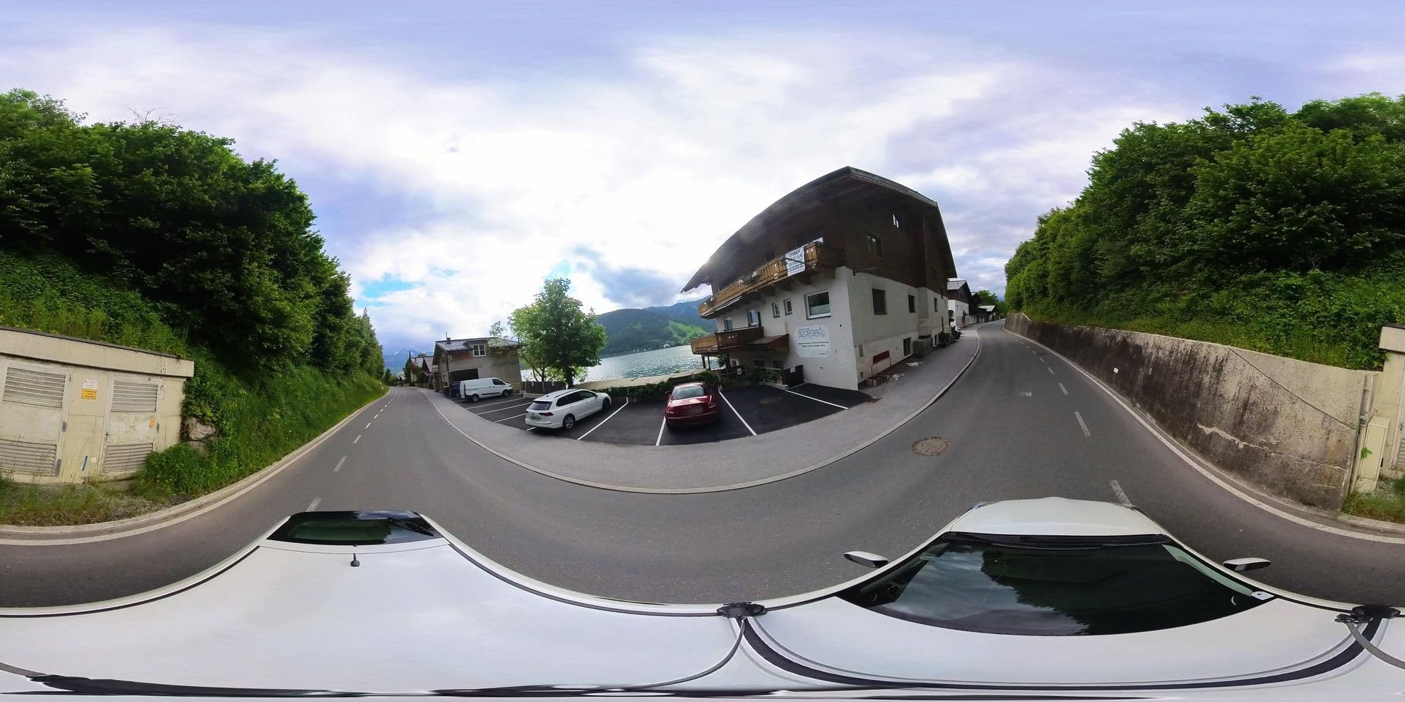 Street view near Hotel-Garni Seestrand, Thumersbach — © osmplus_org (CC BY-SA · Mapillary)