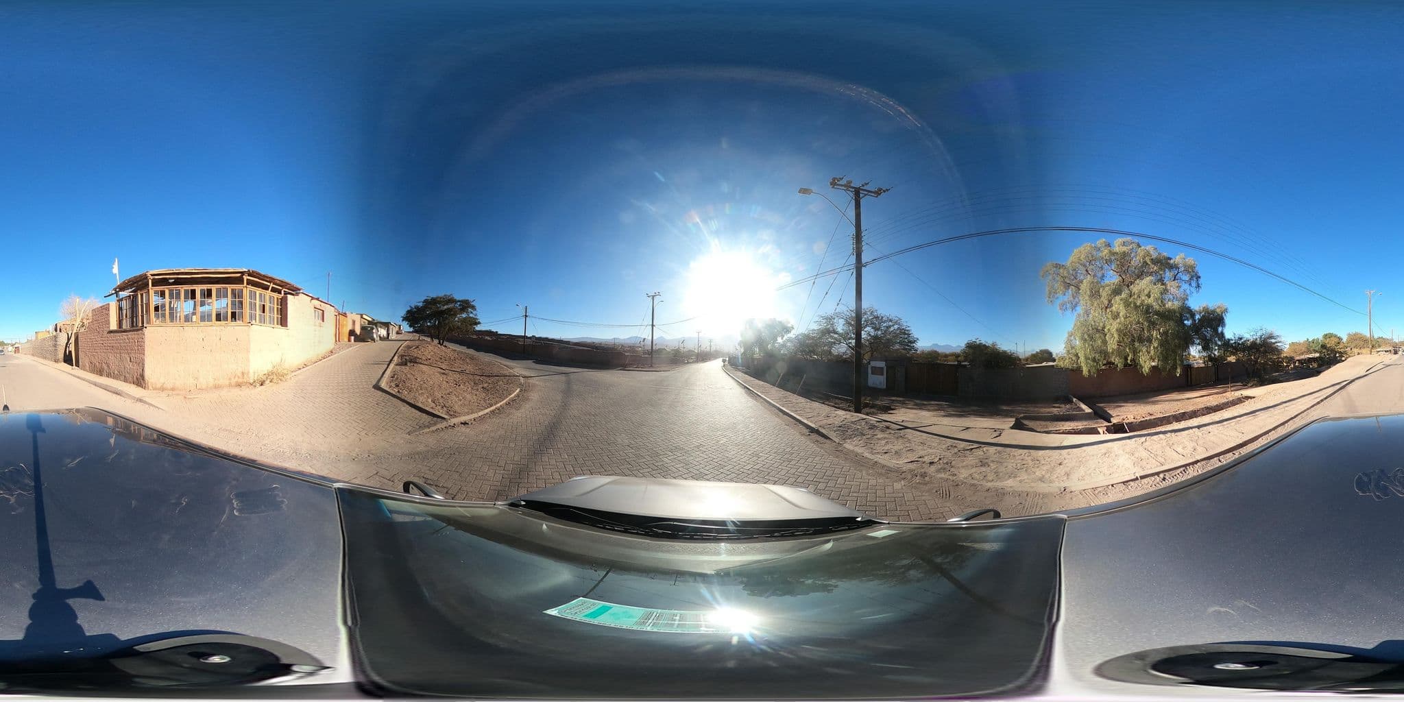 Street view near El Toconar, San Pedro de Atacama