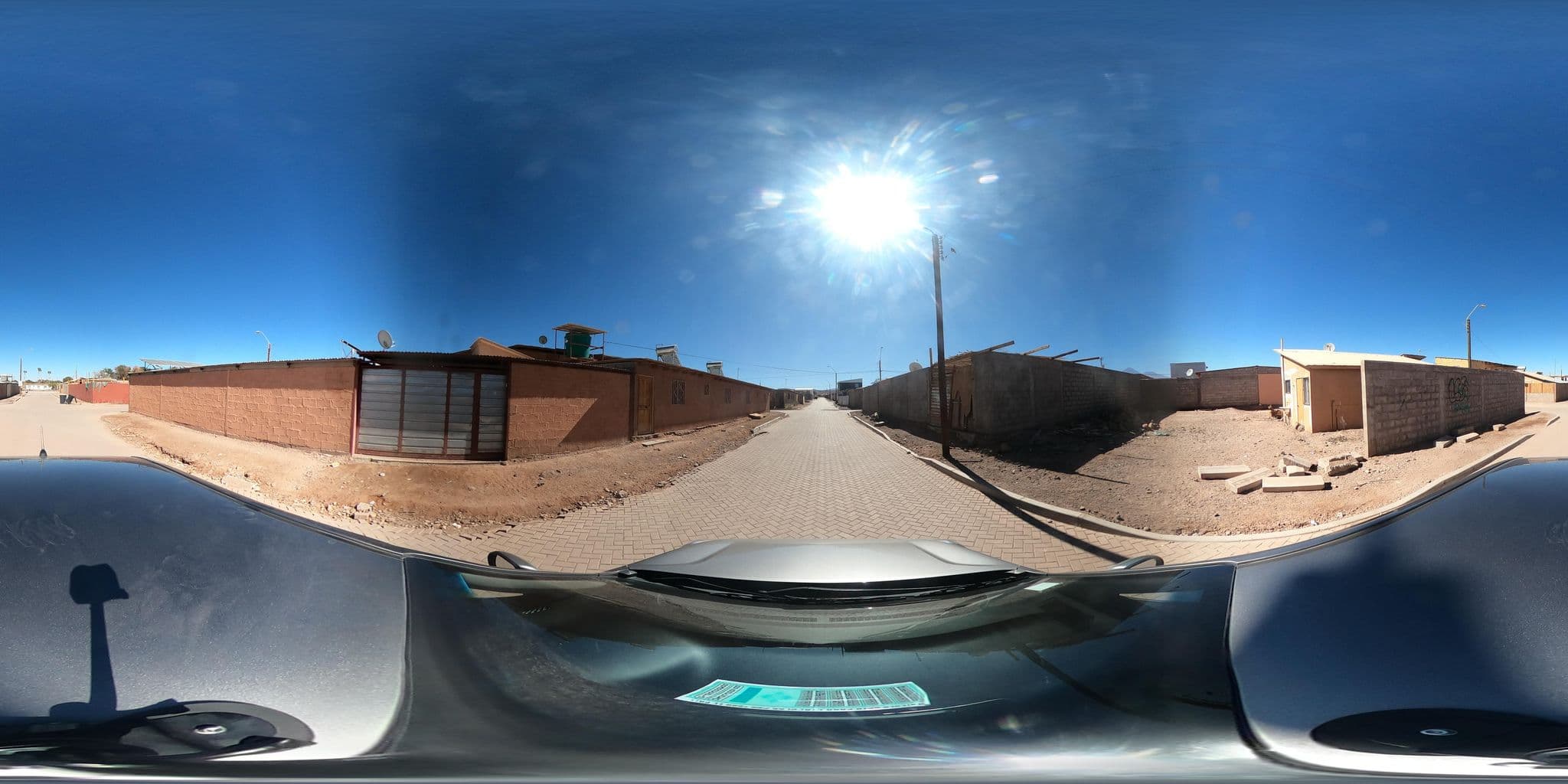 Street view near Hostal Diemi, San Pedro de Atacama