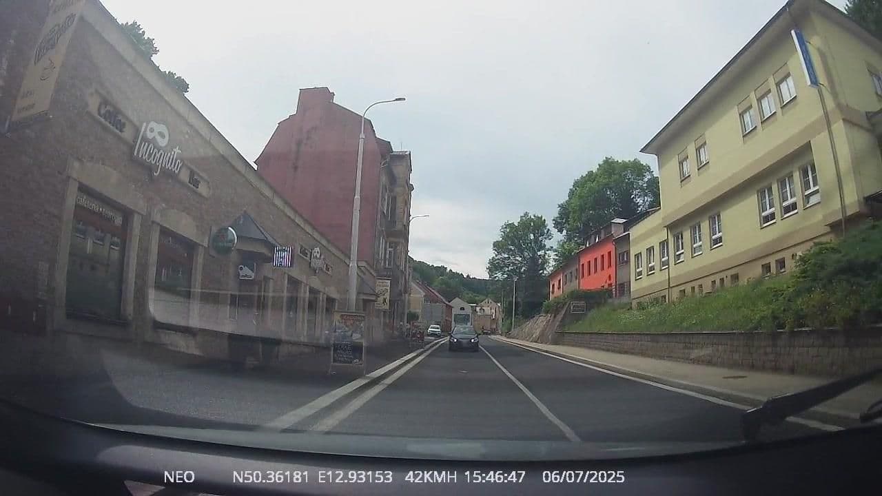 Street view near Hotel a restaurace Incognito * * *, Jáchymov — © TechniPorter (CC BY-SA · Mapillary)