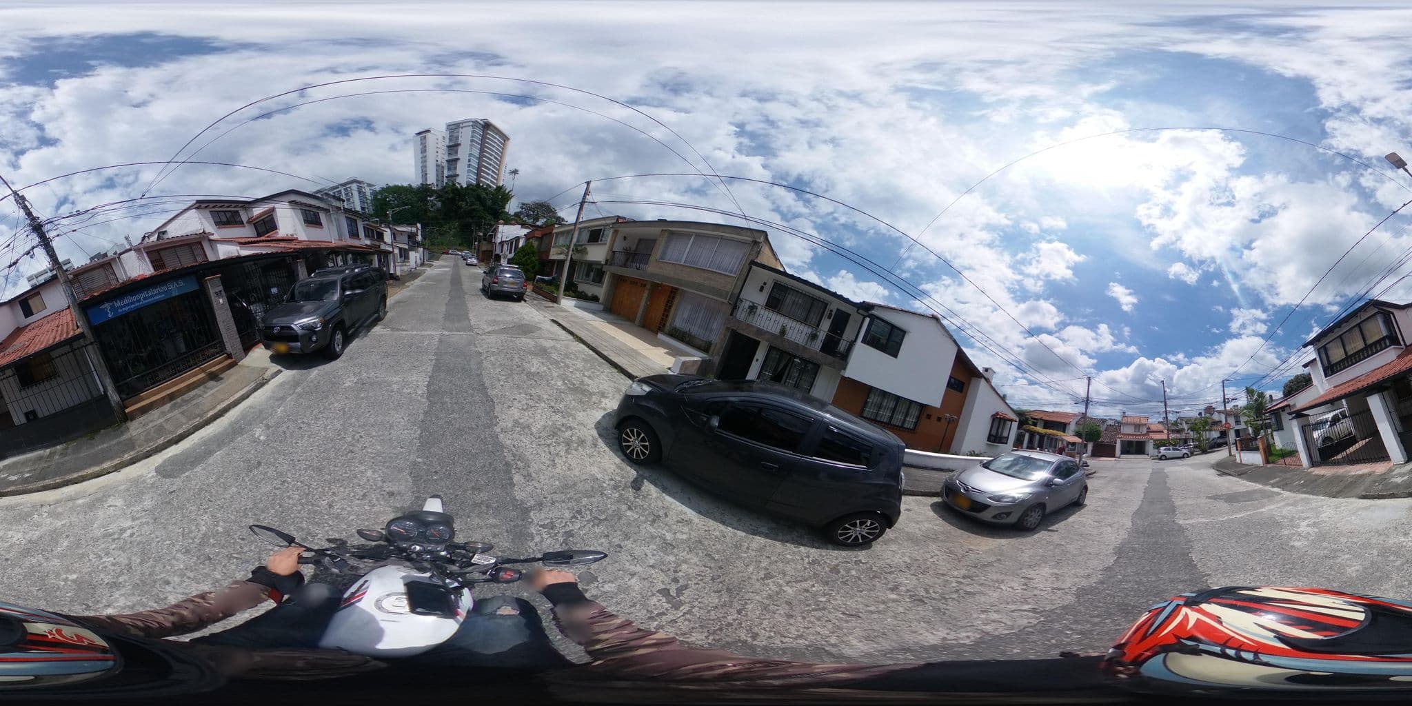 Street view near Casa Azul Manizales, Manizales — © masora (CC BY-SA · Mapillary)