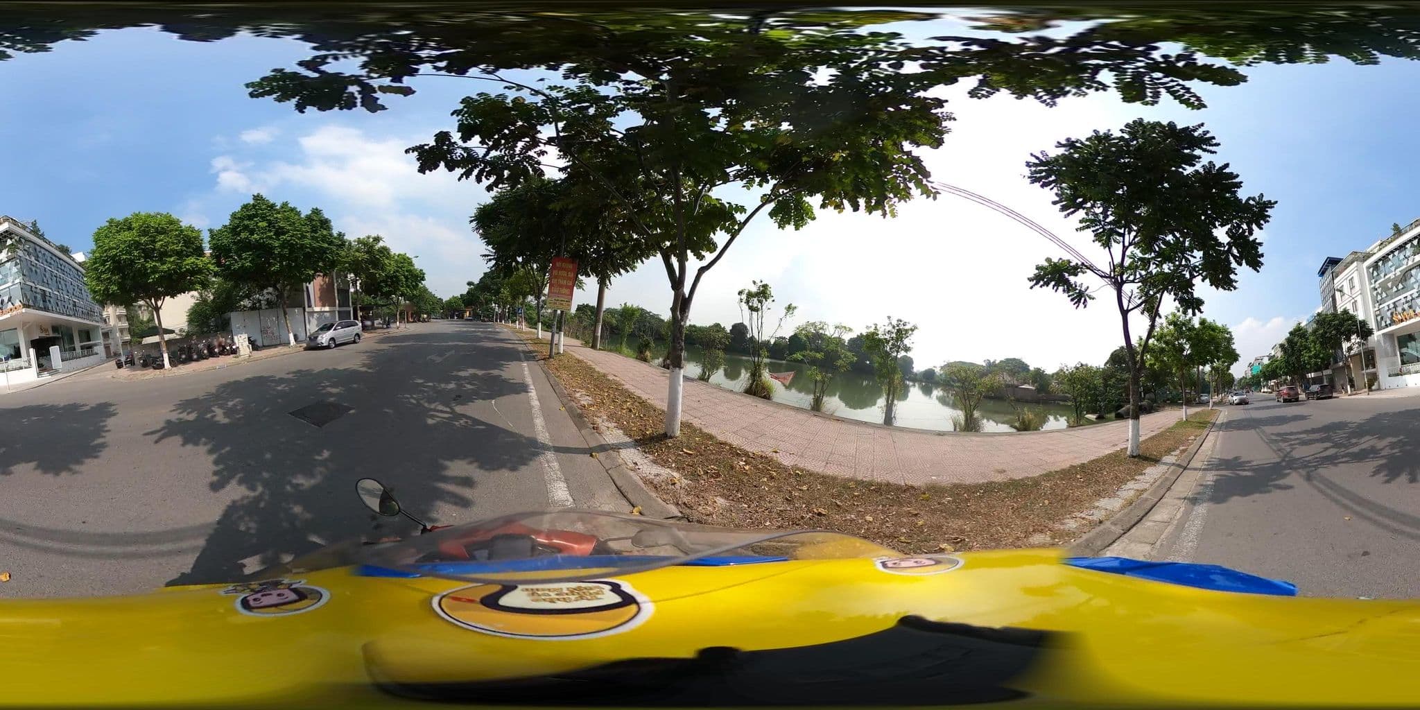 Street view near 4 Br Villa with cinema luxury - Villa, Long Bien — © bemaps2_hn (CC BY-SA · Mapillary)