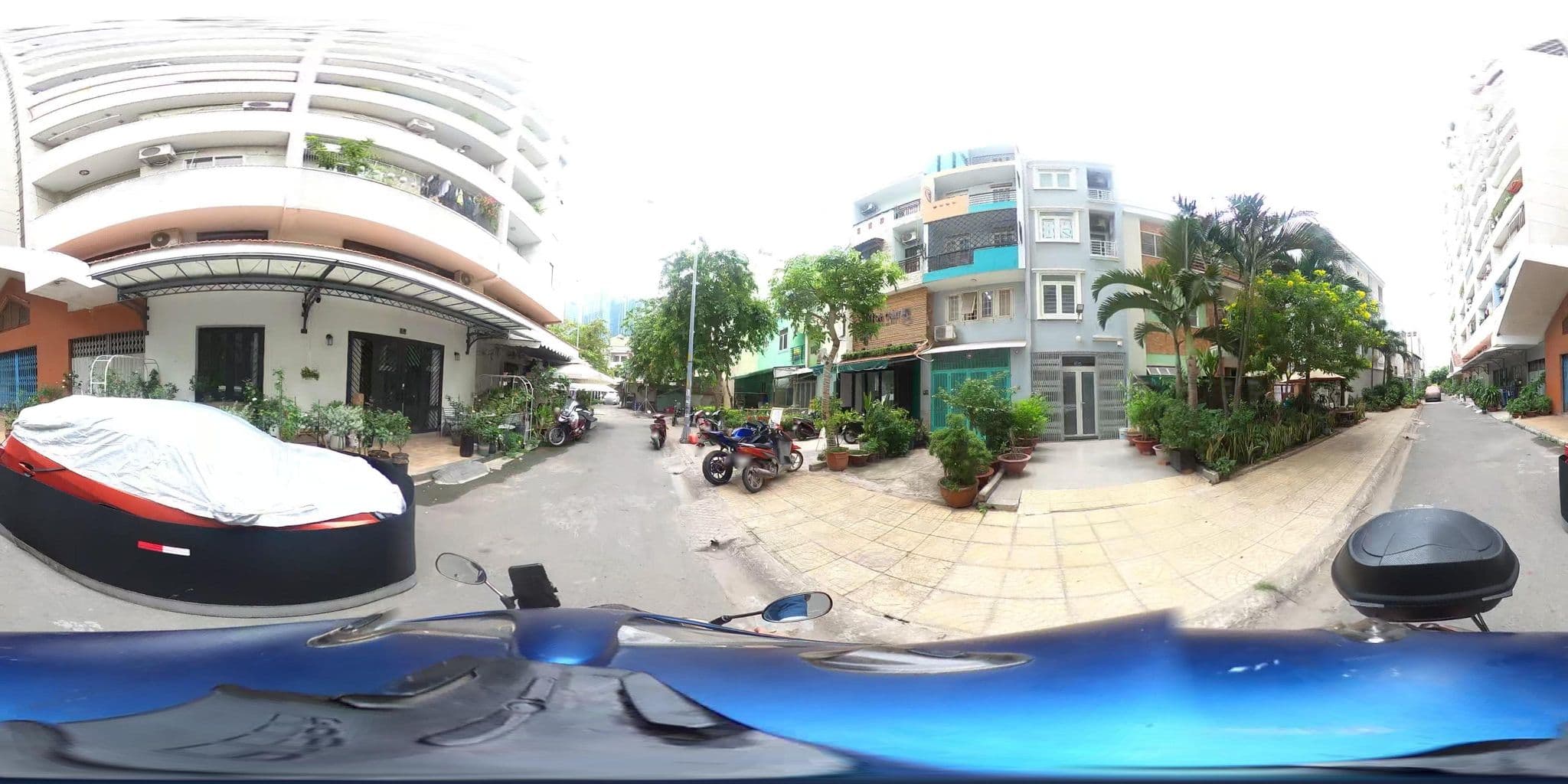 Street view near Saigon Cafe, Bình Thạnh — © bemaps_1pd (CC BY-SA · Mapillary)