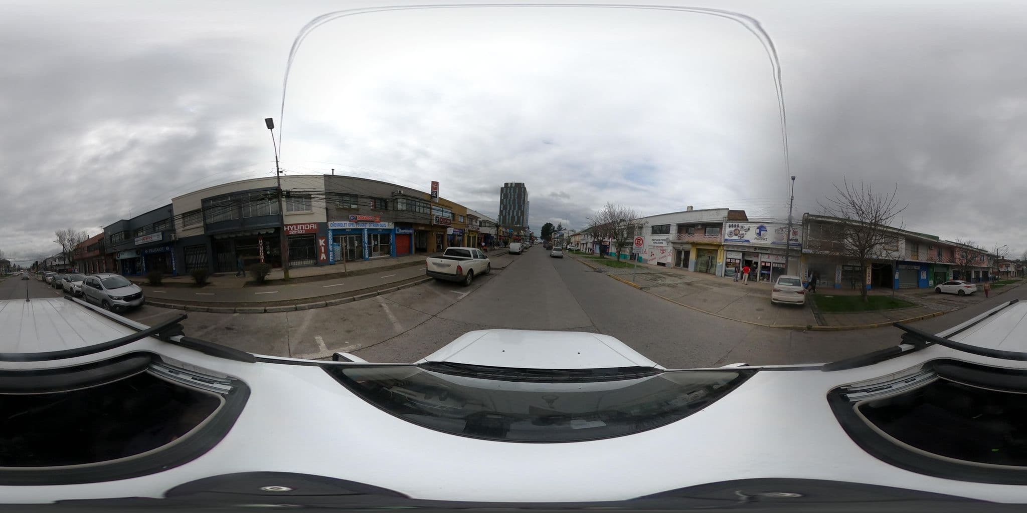 Street view near Apart Hotel Cancura, Chillán — © Kaart_Local (CC BY-SA · Mapillary)