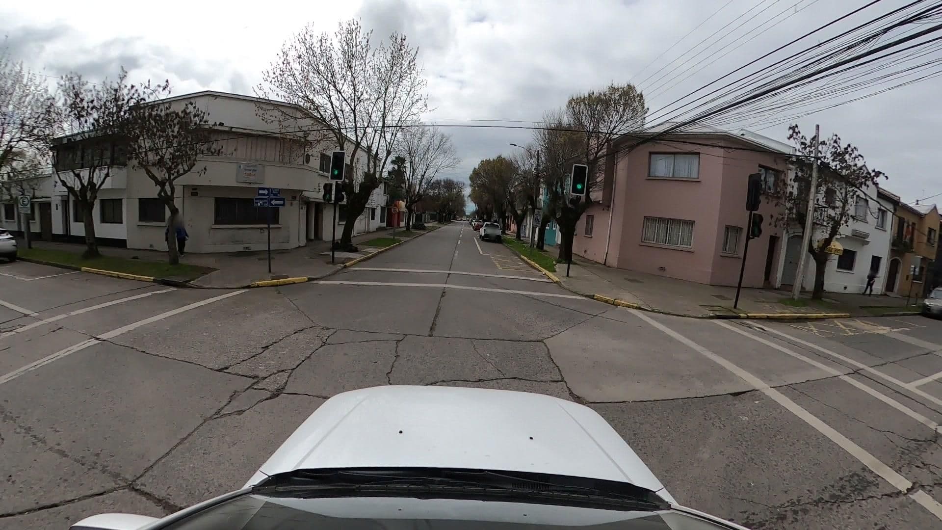 Street view near Hostal Rosita, Chillán — © Kaart_Local (CC BY-SA · Mapillary)