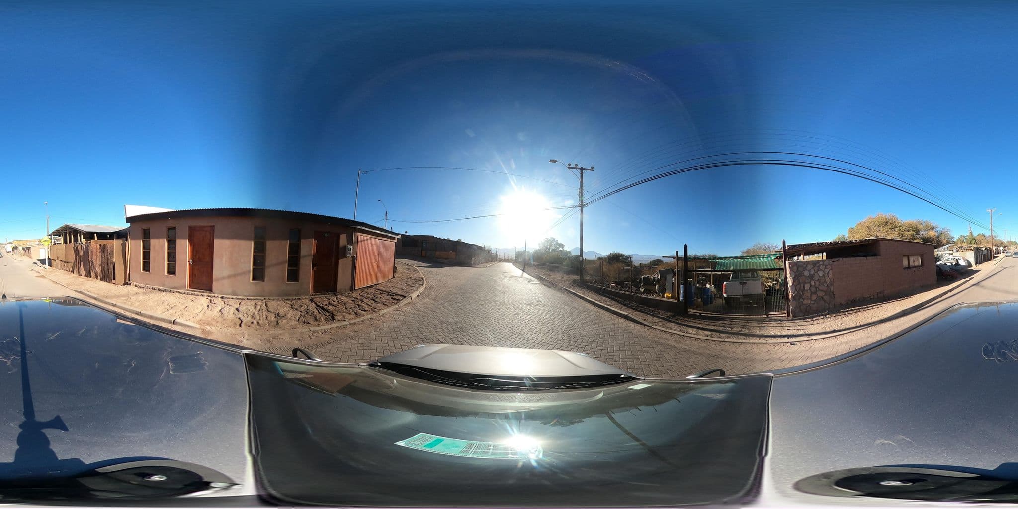 Street view near Quilarcay, San Pedro de Atacama