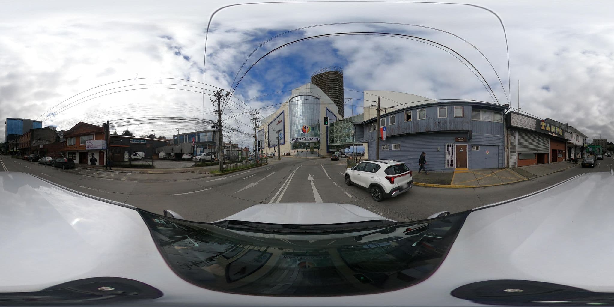 Street view near Hostal Copiapó 9, Puerto Montt — © Kaart_Local (CC BY-SA · Mapillary)