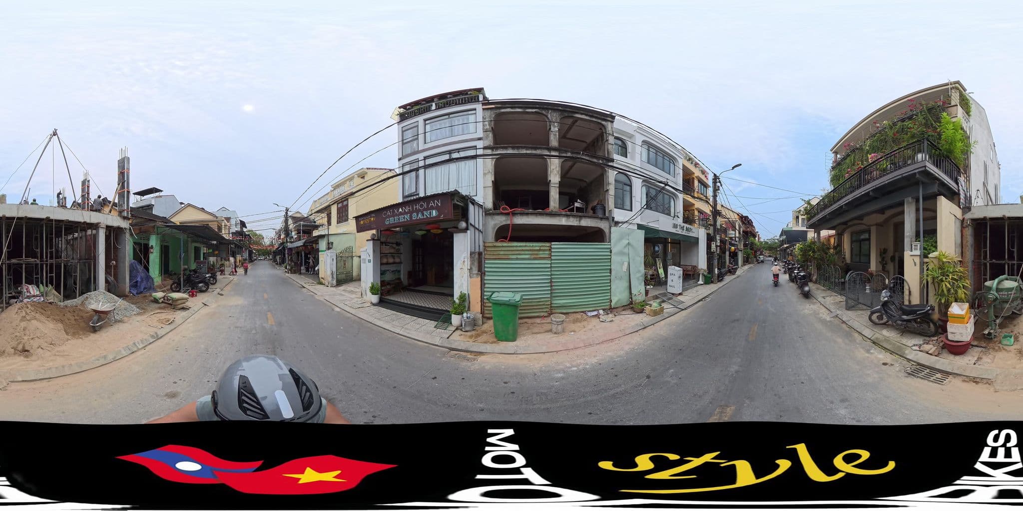 Street view near Green Sand Homestay, Hoi An — © DaniW42 (CC BY-SA · Mapillary)