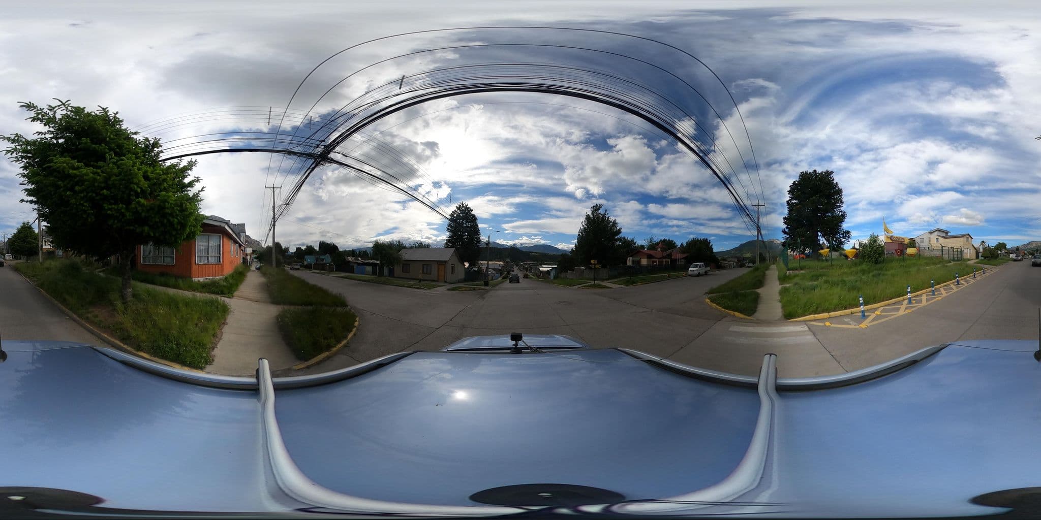 Street view near Cabañas Tio Nino, Coyhaique