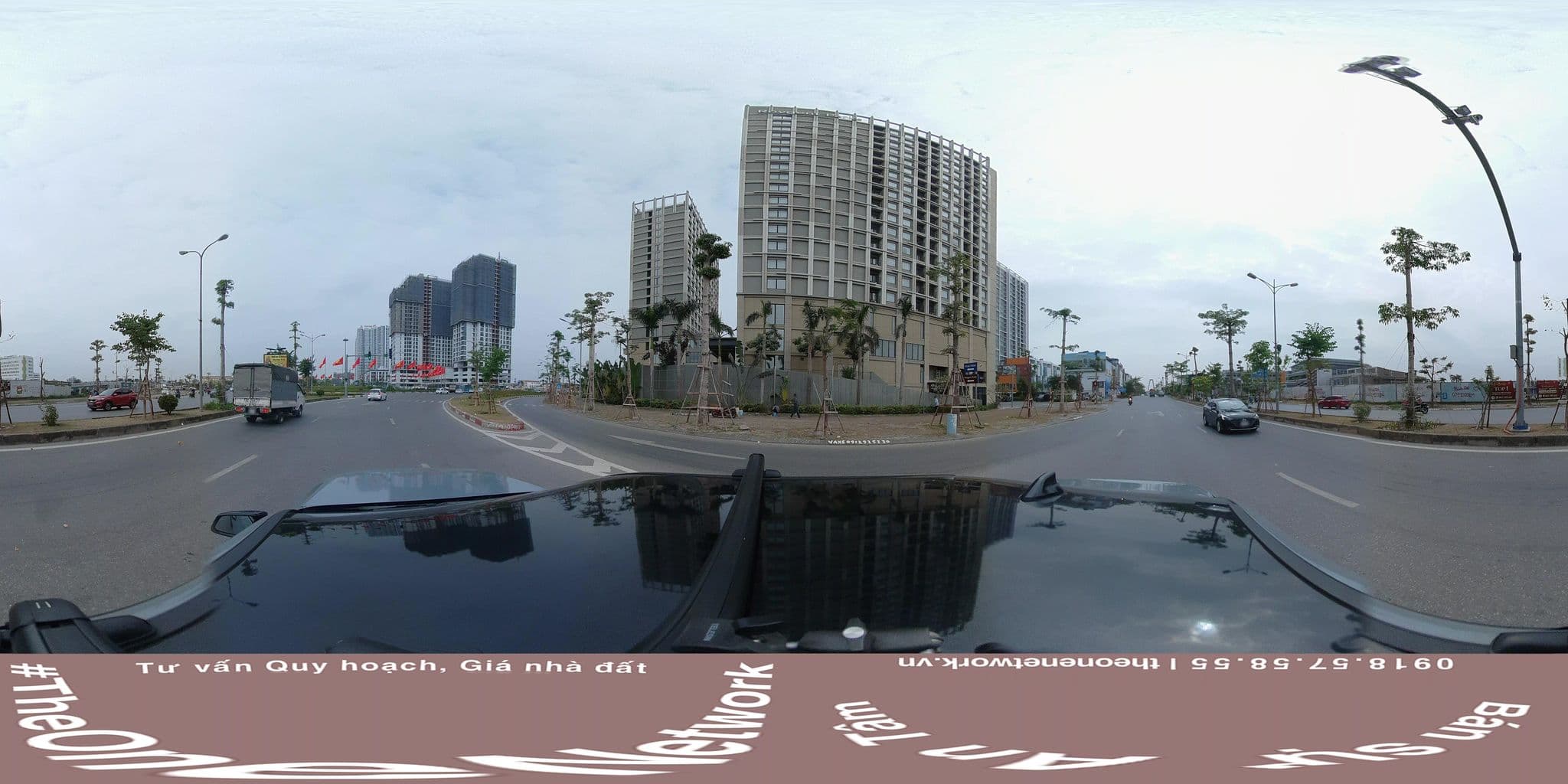 Street view near Roygent Parks HaiPhong, Haiphong — © theonenetwork (CC BY-SA · Mapillary)