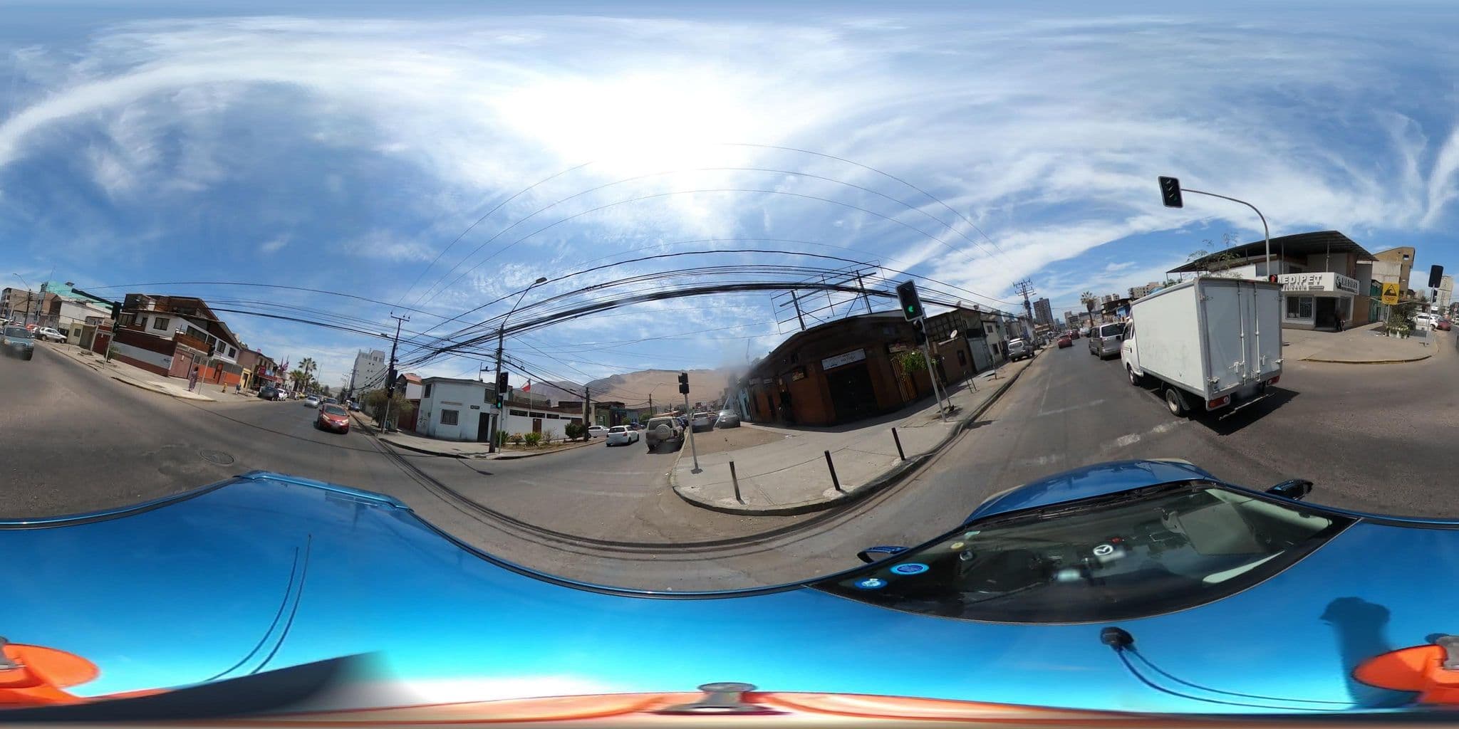 Street view near Turquesa, Iquique — © SolutivaSistemas (CC BY-SA · Mapillary)