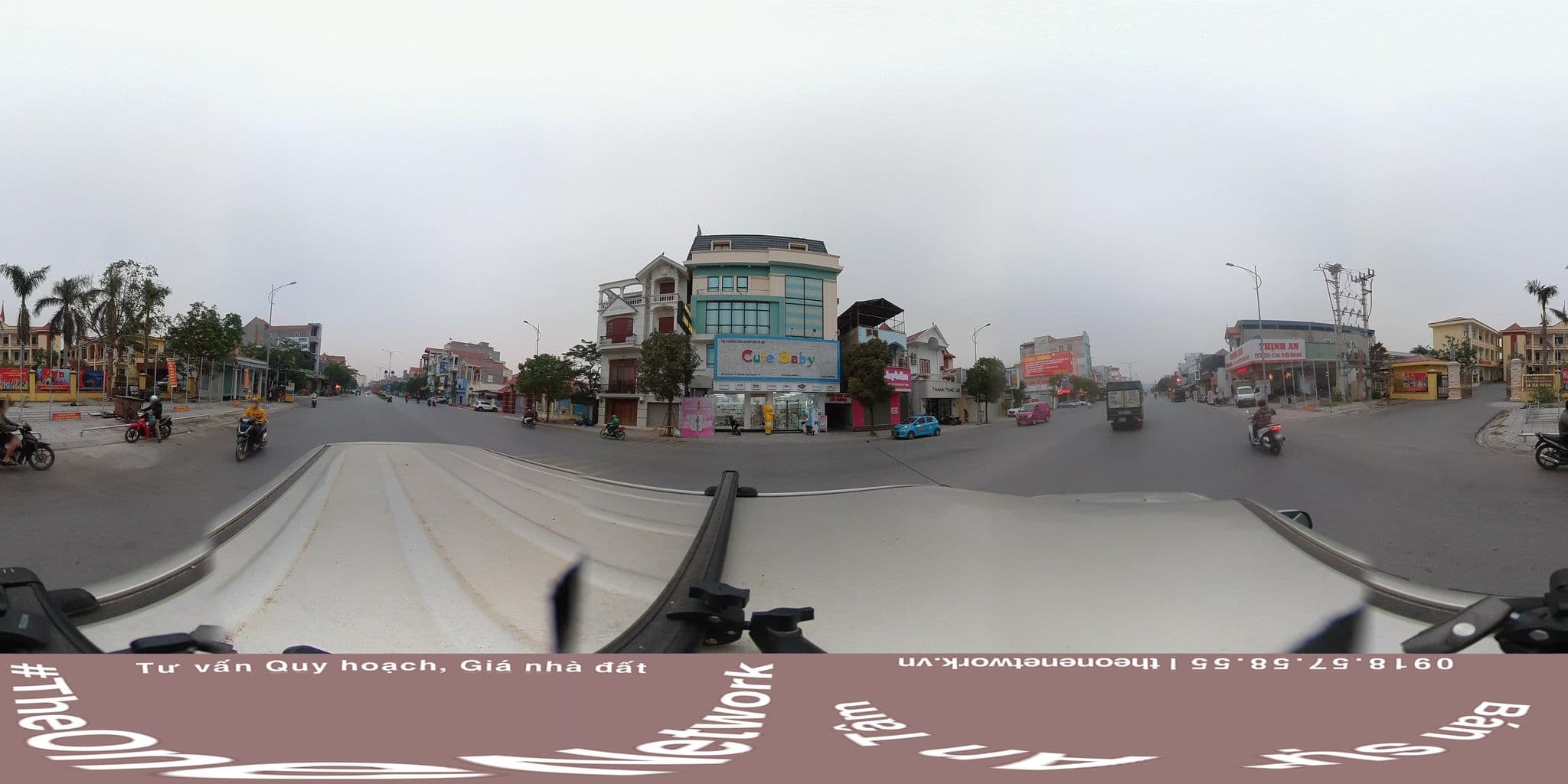 Street view near Moonlan Homestay - Moonland Hotel, Haiphong — © theonenetwork (CC BY-SA · Mapillary)