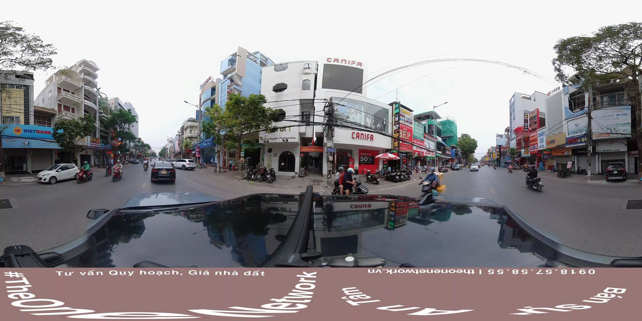 Street view near Brics Home Apartment - Homestay Chi Nhánh Hải Phòng, Haiphong — © theonenetwork (CC BY-SA · Mapillary)