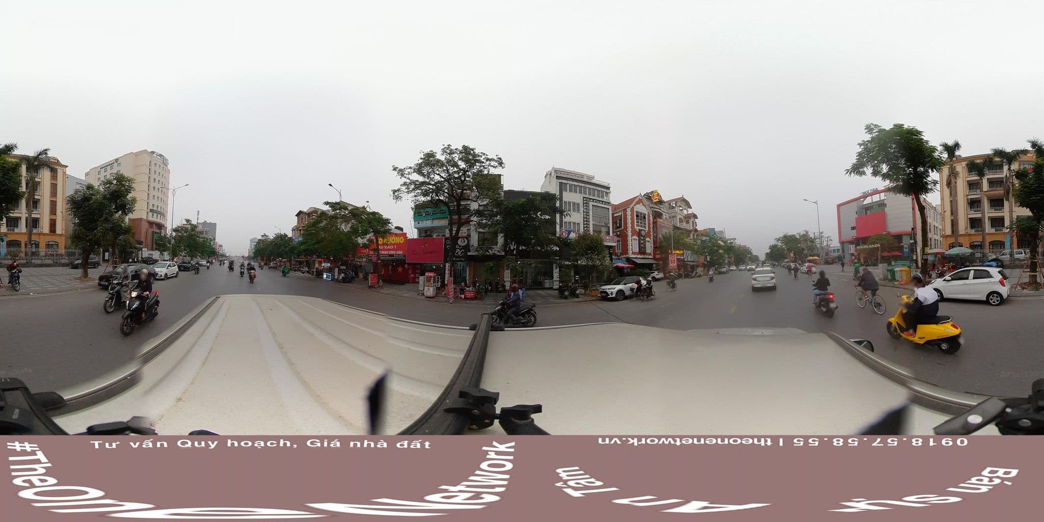 Street view near Le Haute Hotel, Haiphong — © theonenetwork (CC BY-SA · Mapillary)