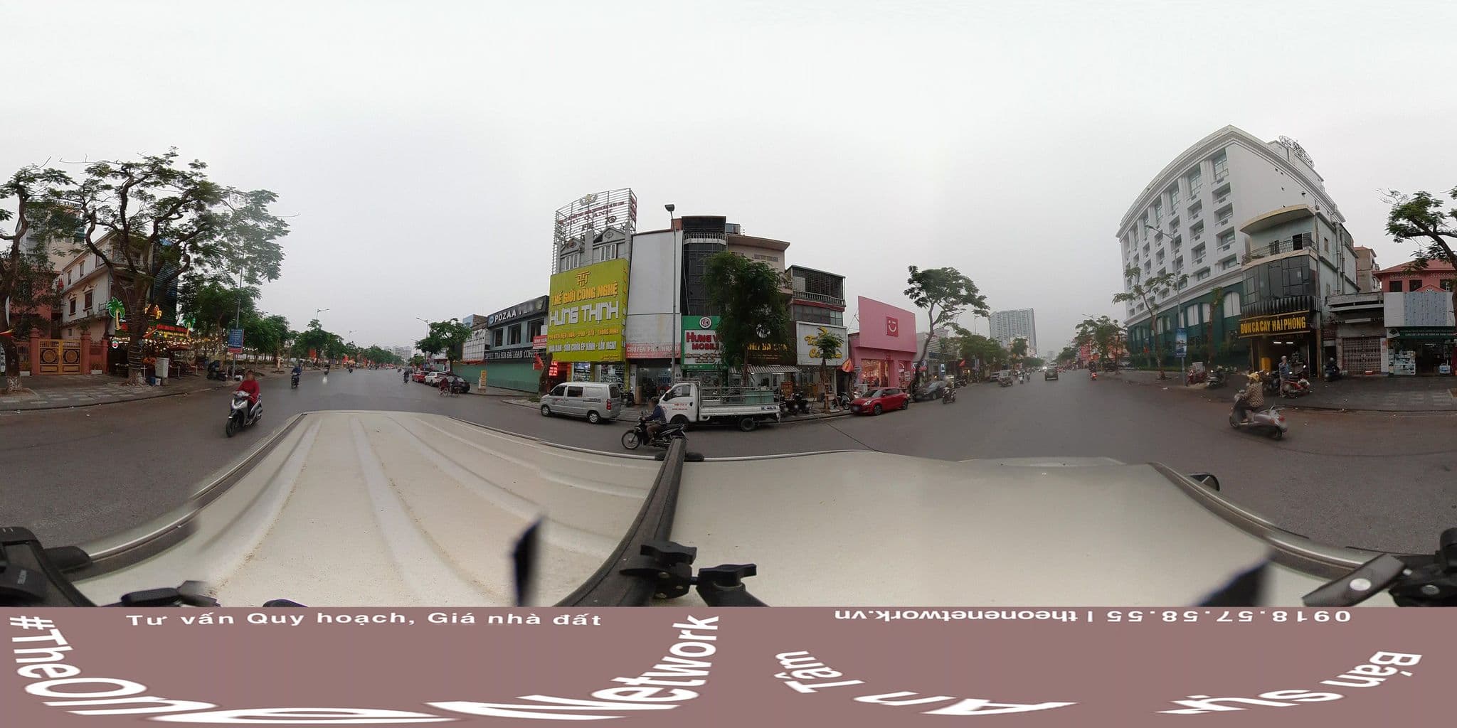 Street view near Tay Dai Duong Guesthouse, Haiphong — © theonenetwork (CC BY-SA · Mapillary)