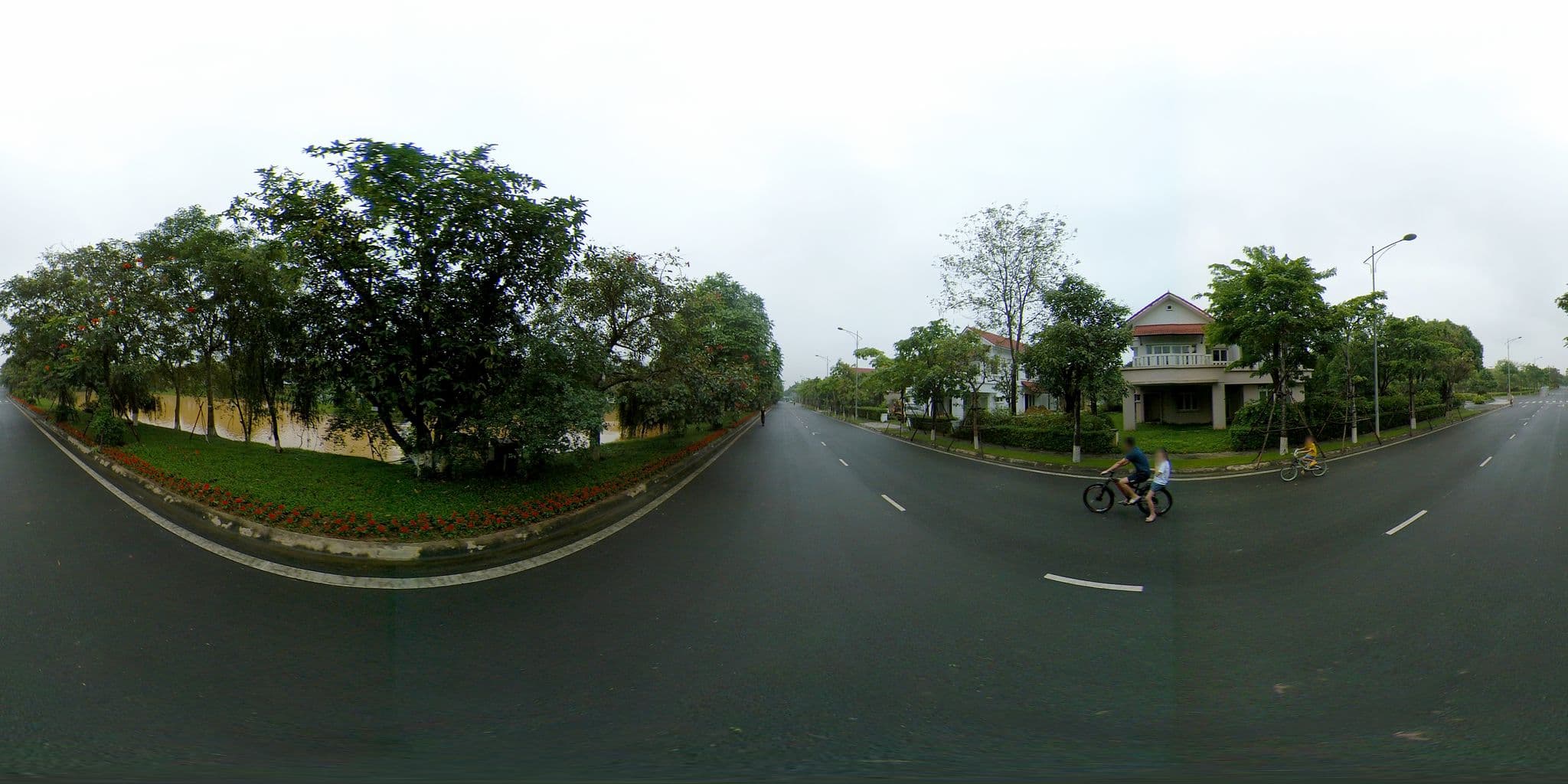 Street view near Xanh Villas Resort Hòa Lạc, Liên Quan — © diemden360 (CC BY-SA · Mapillary)