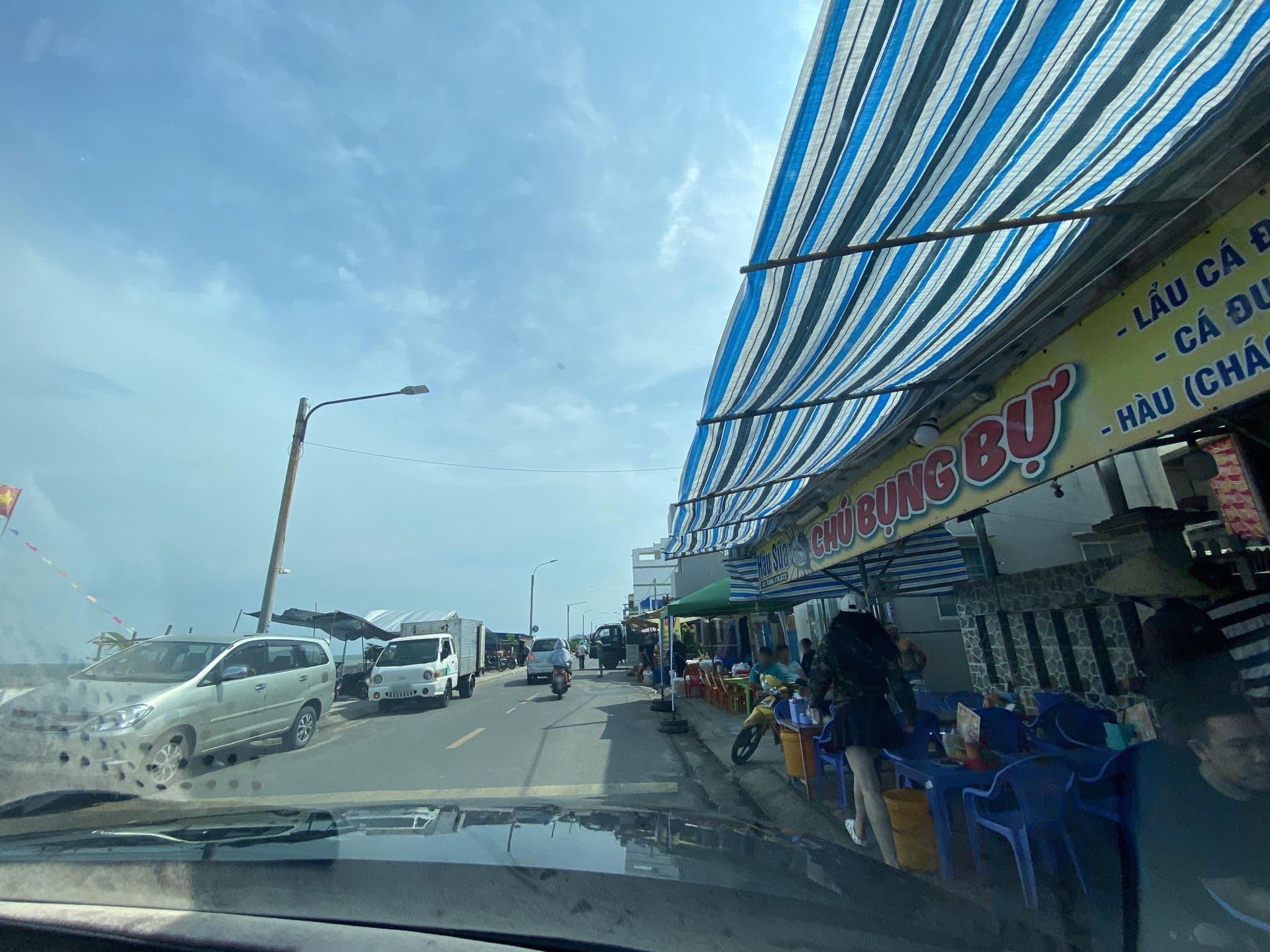 Street view near The Light Homestay, Xã Long Hải — © DriveWithHoang (CC BY-SA · Mapillary)