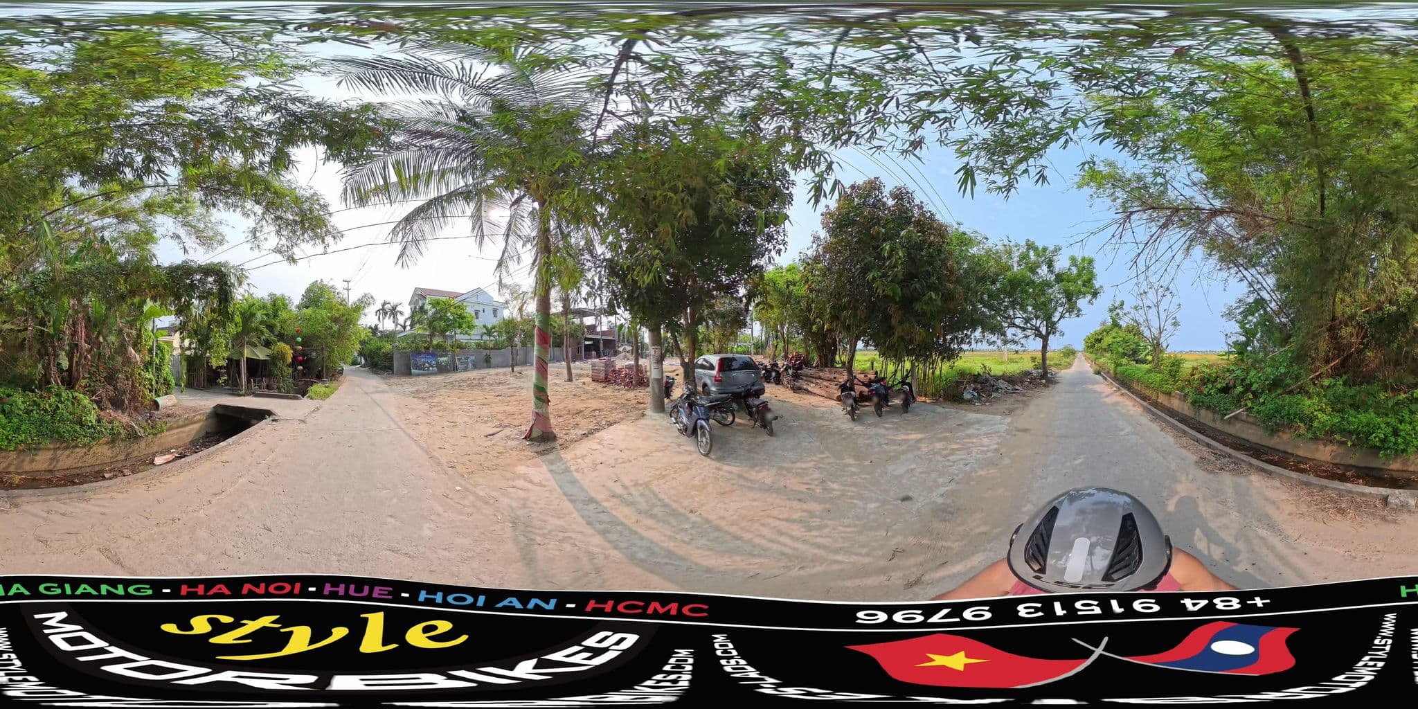 Street view near Rice River Villa, Tra Que Vegetable Village — © DaniW42 (CC BY-SA · Mapillary)