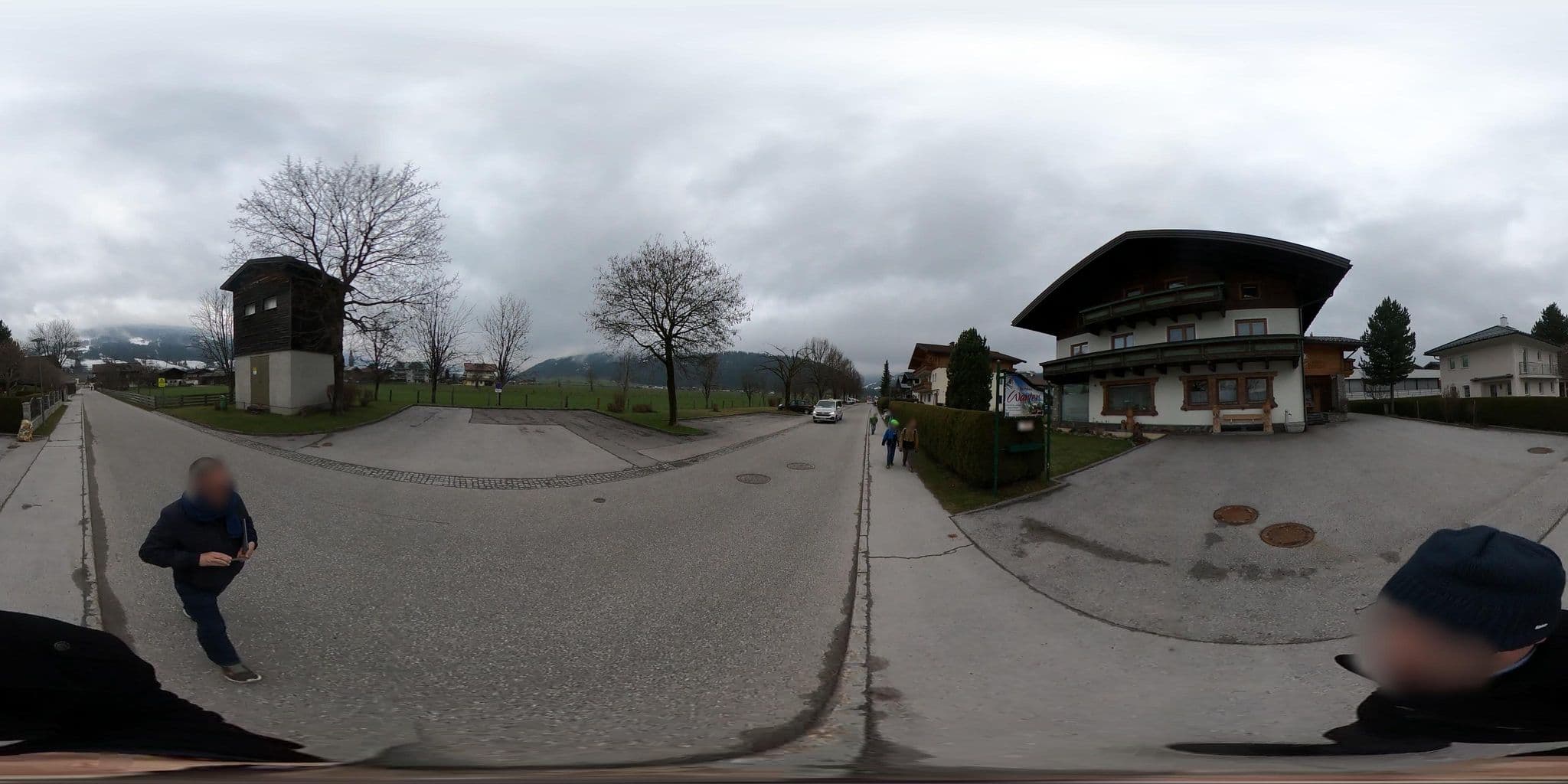 Street view near Gästehaus Warter, Altenmarkt im Pongau — © consens_verkehrsplanung (CC BY-SA · Mapillary)