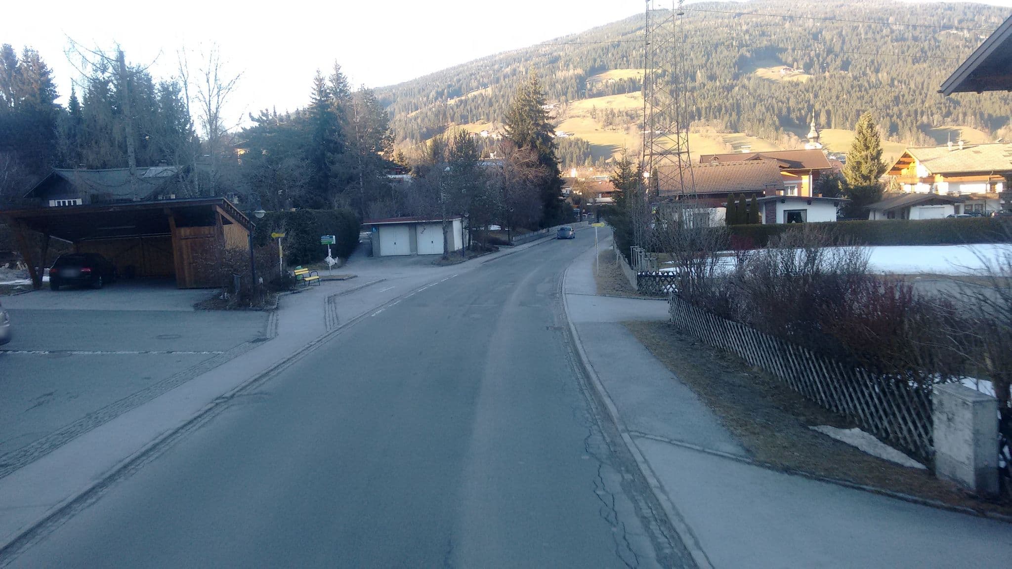 Street view near Pension Wiederkehr, Altenmarkt im Pongau — © gzin (CC BY-SA · Mapillary)