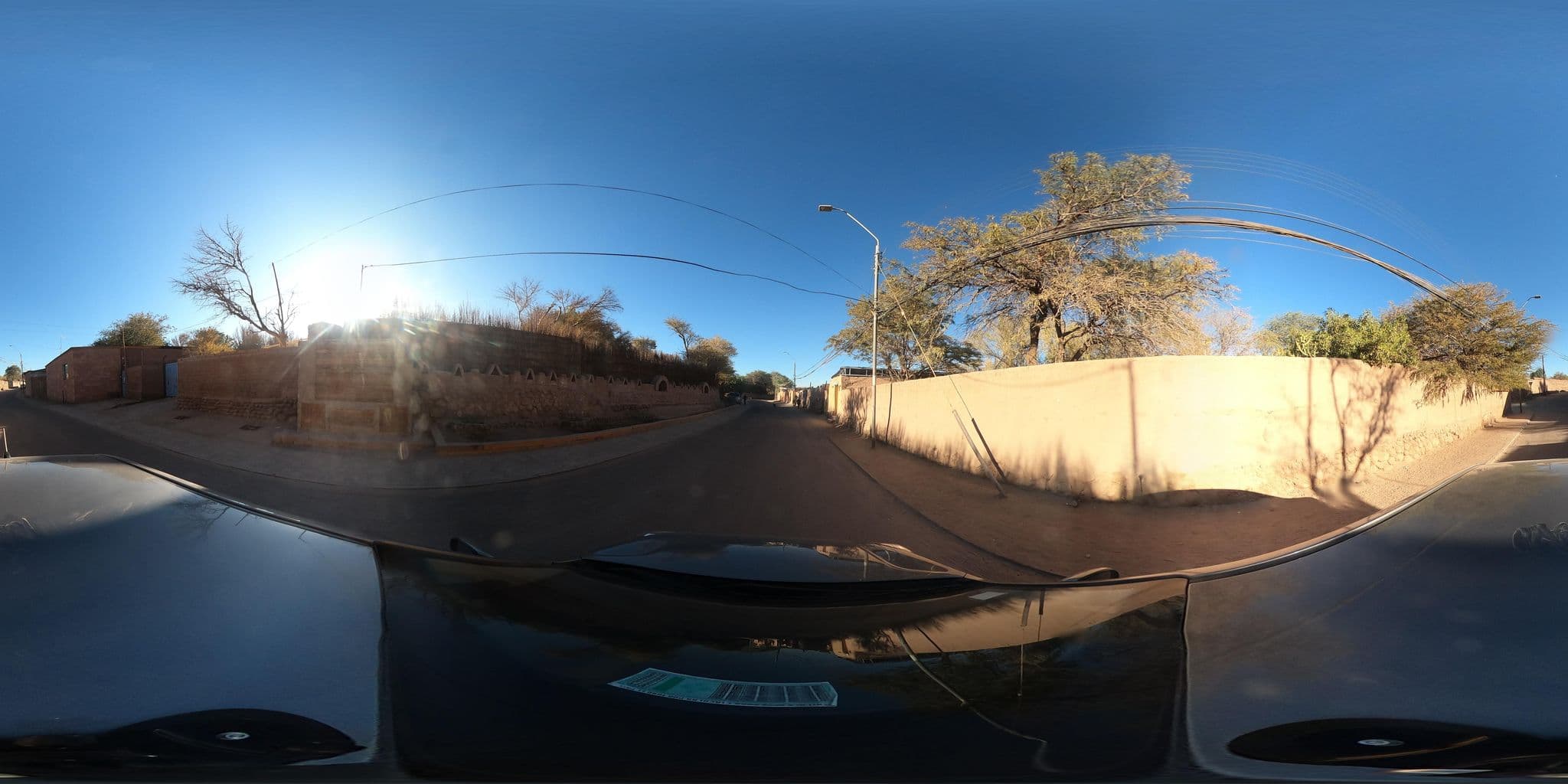 Street view near Awasi, San Pedro de Atacama