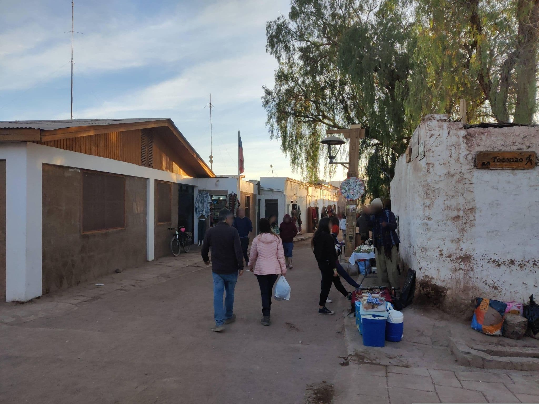 Street view near Andi Lodge, San Pedro de Atacama