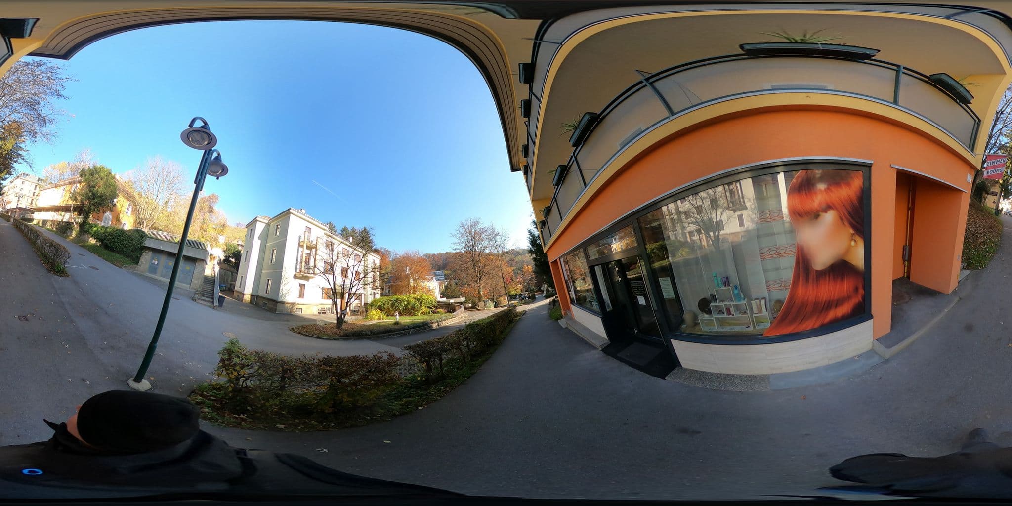 Street view near Gästehaus Hein, Bad Gleichenberg — © aceini (CC BY-SA · Mapillary)