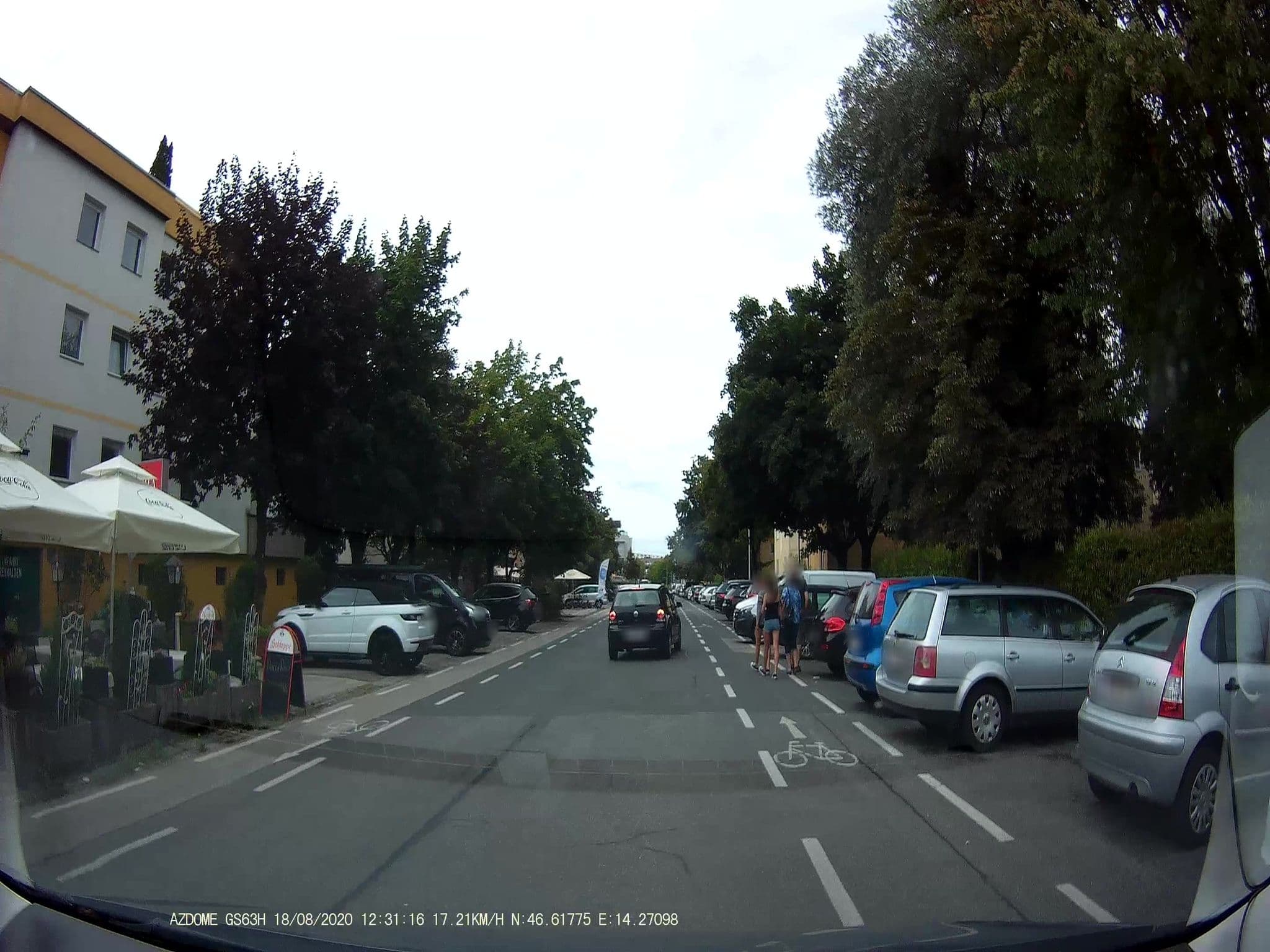 Street view near Jugend-und Familiengästehaus Klagenfurt, Sankt Martin — © stefan147 (CC BY-SA · Mapillary)