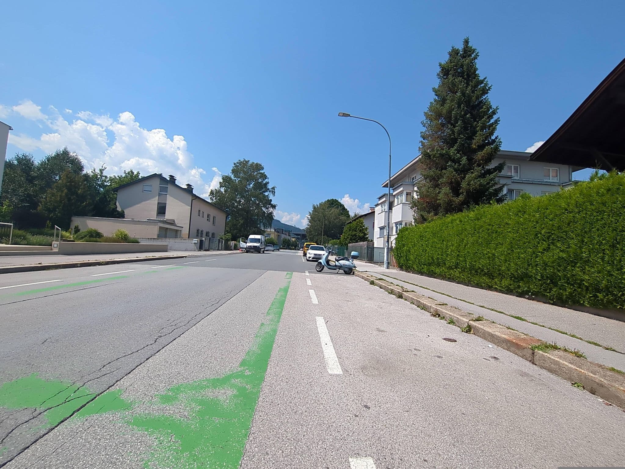 Street view near Loomz living - Aparthotel Innsbruck, Amras — © innsbruck-barrierefrei (CC BY-SA · Mapillary)