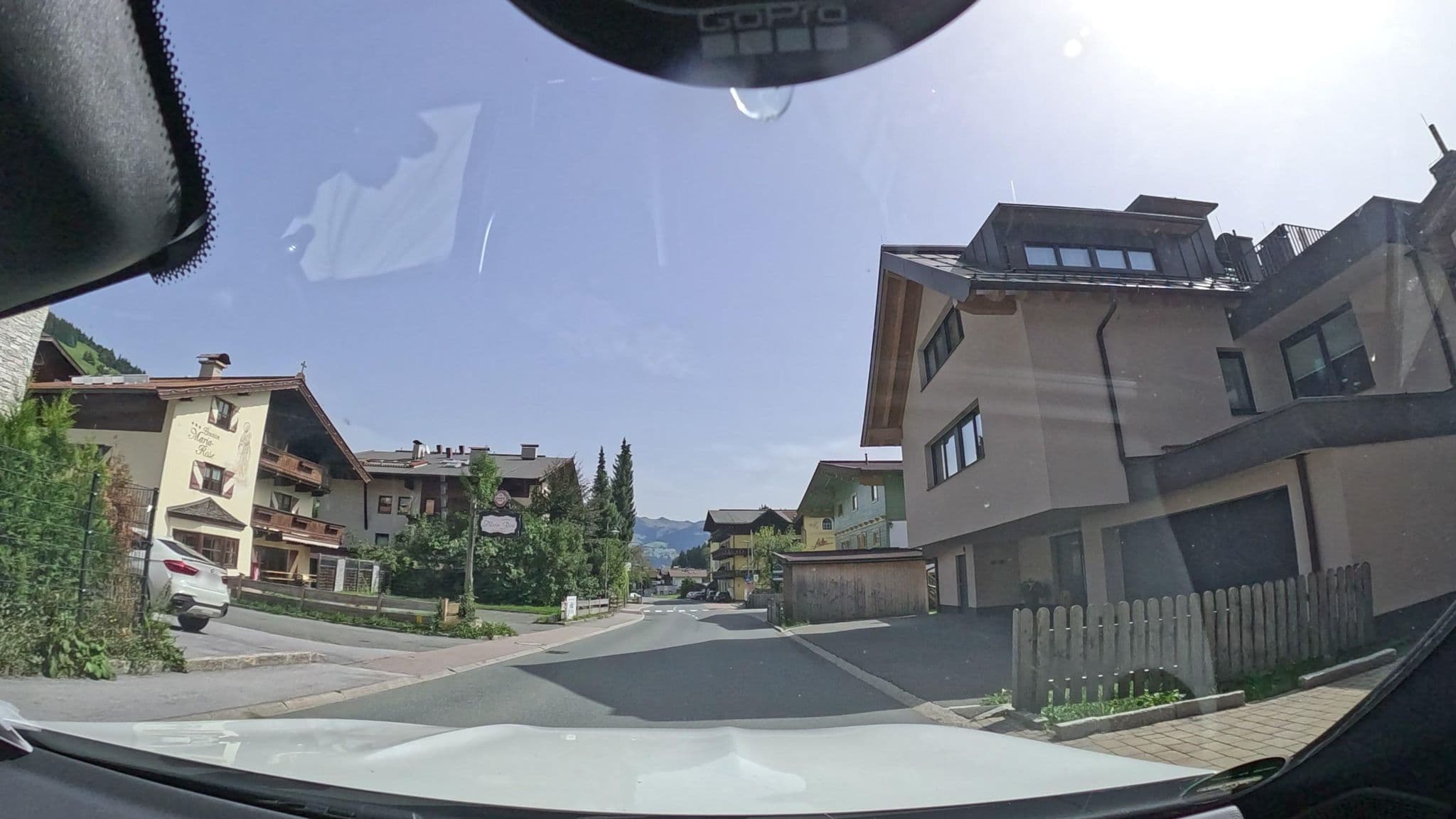 Street view near Pension Maria Rose, Kirchberg in Tirol — © dapiang (CC BY-SA · Mapillary)