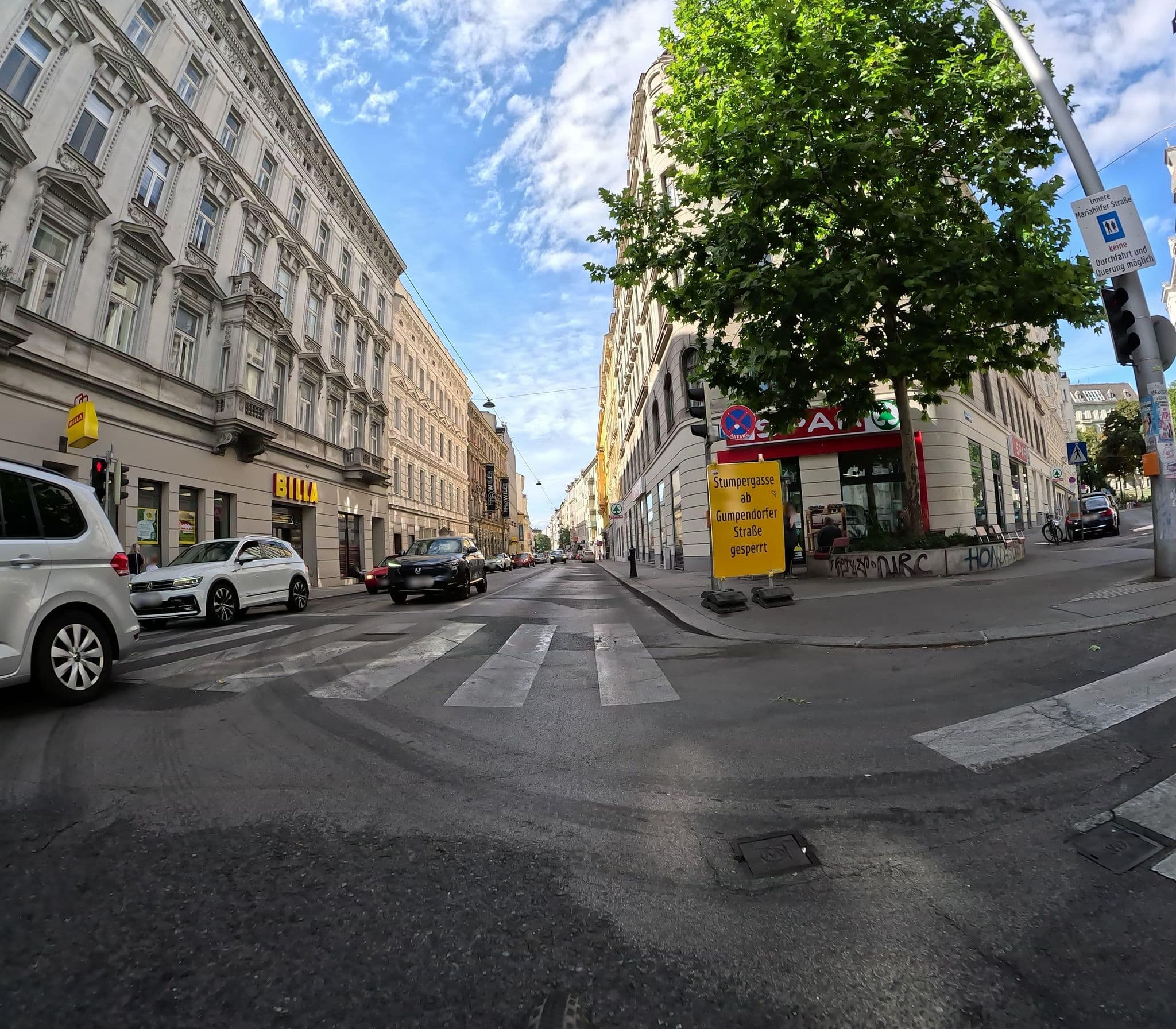 Street view near PuzzleHotel, Mariahilf — © erias (CC BY-SA · Mapillary)