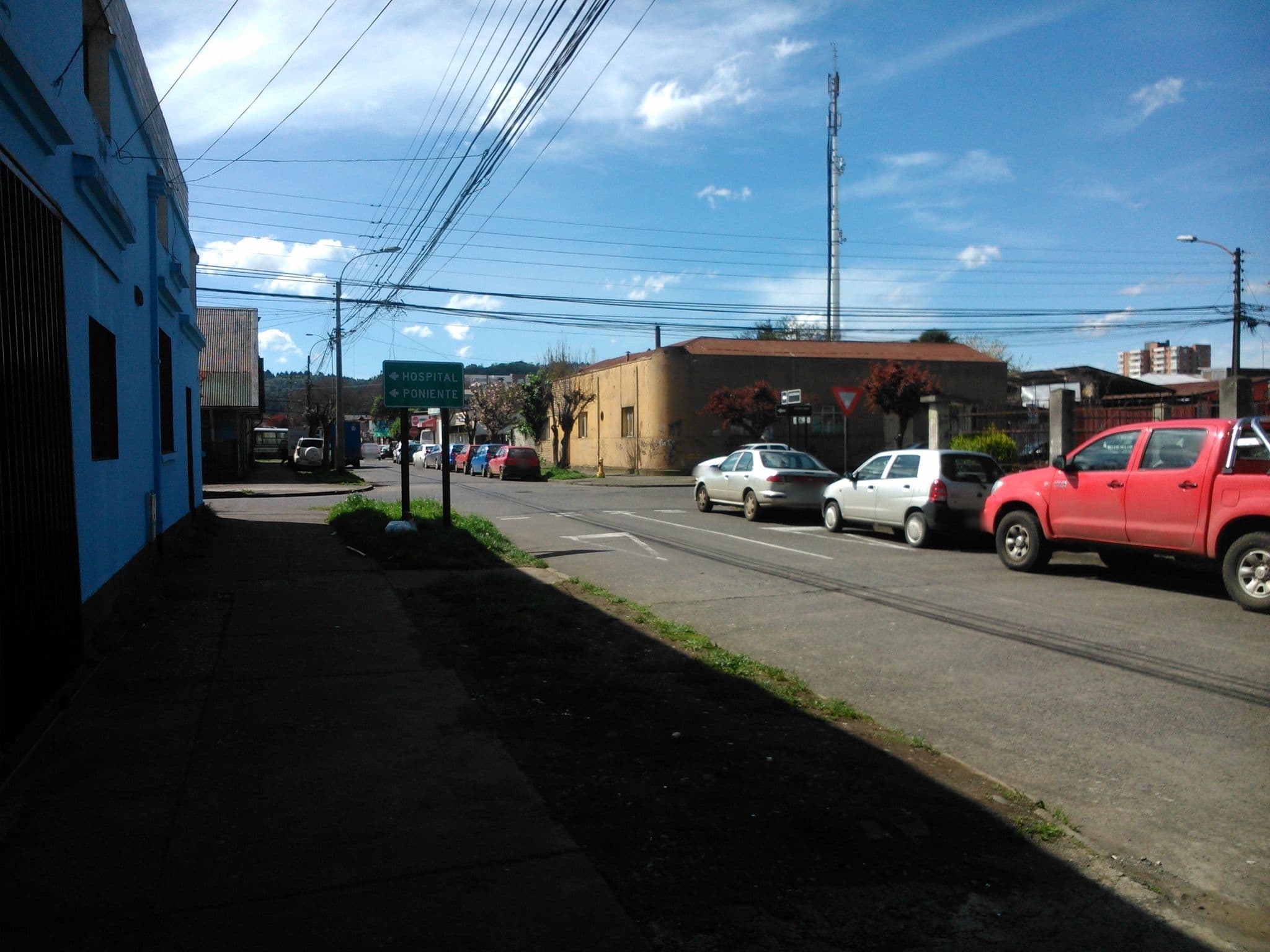 Street view near Hostal Blanco, Temuco — © dalacost (CC BY-SA · Mapillary)