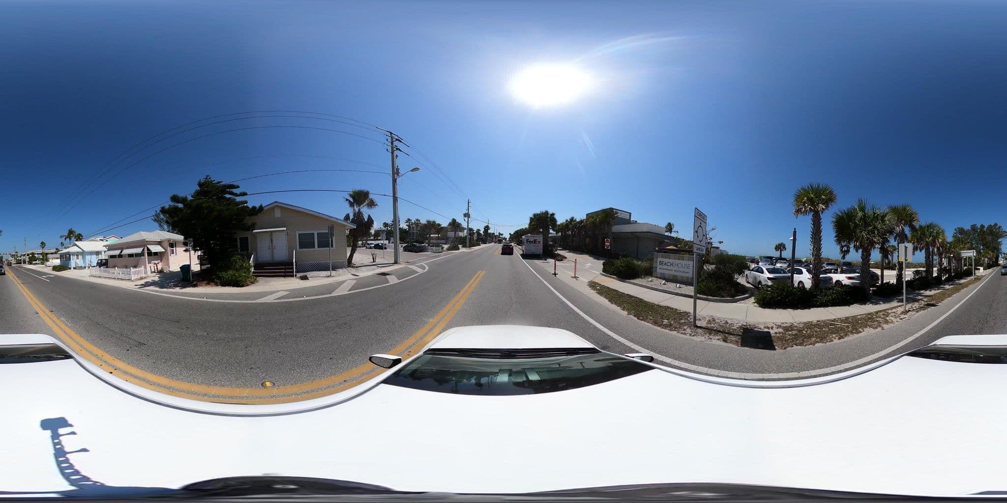 Street view near Salty Living Rentals, Bradenton Beach — © jcox (CC BY-SA · Mapillary)