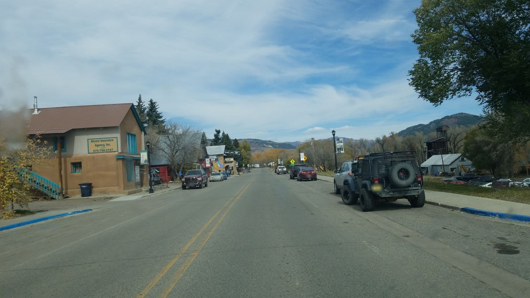 Street view near The Iron Rail Inn, Chama — © jbthemilker (CC BY-SA · Mapillary)