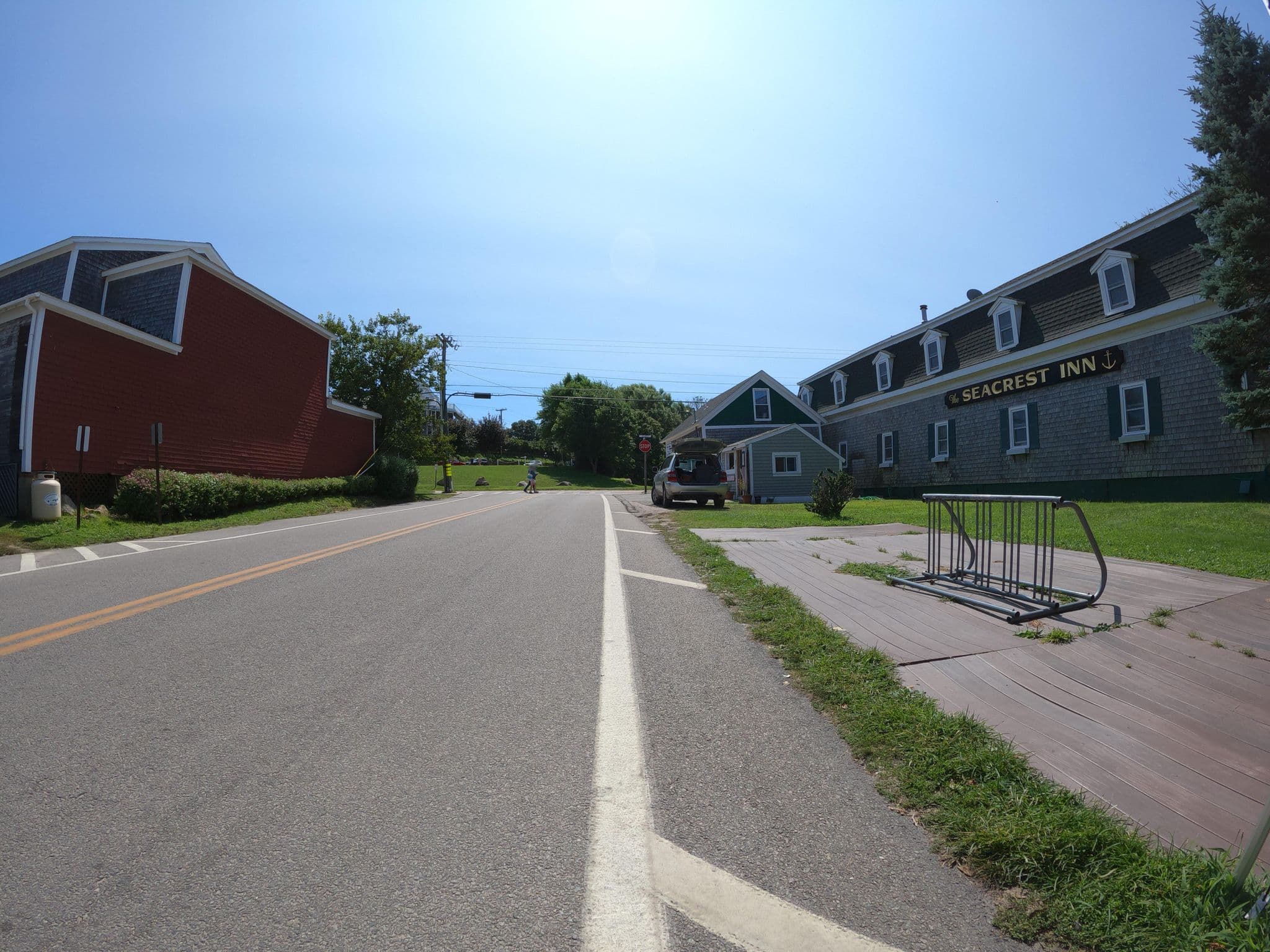 Street view near Dodge Cottage, New Shoreham — © roadgeek_md99 (CC BY-SA · Mapillary)
